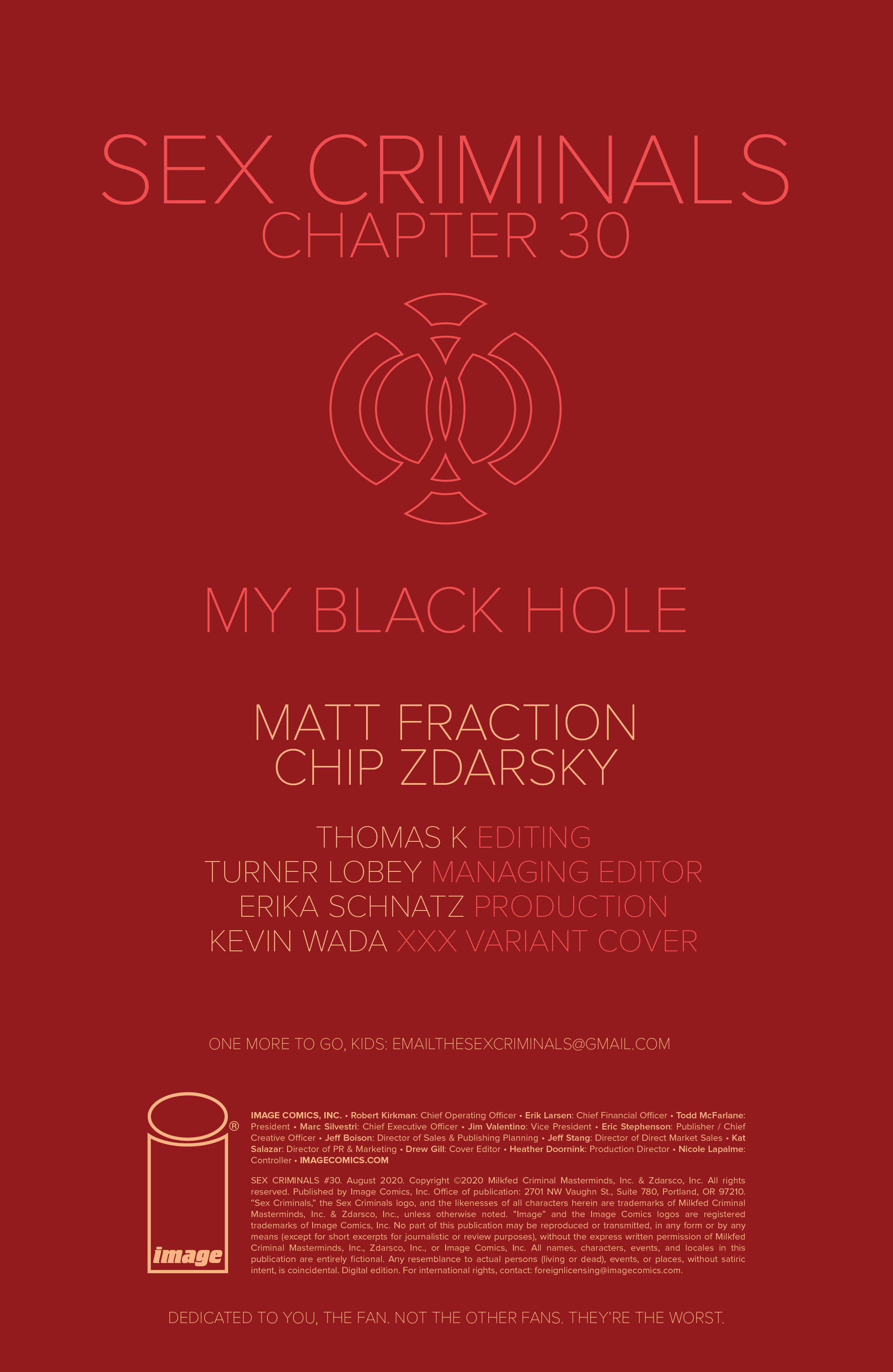 Read online Sex Criminals comic -  Issue #30 - 2