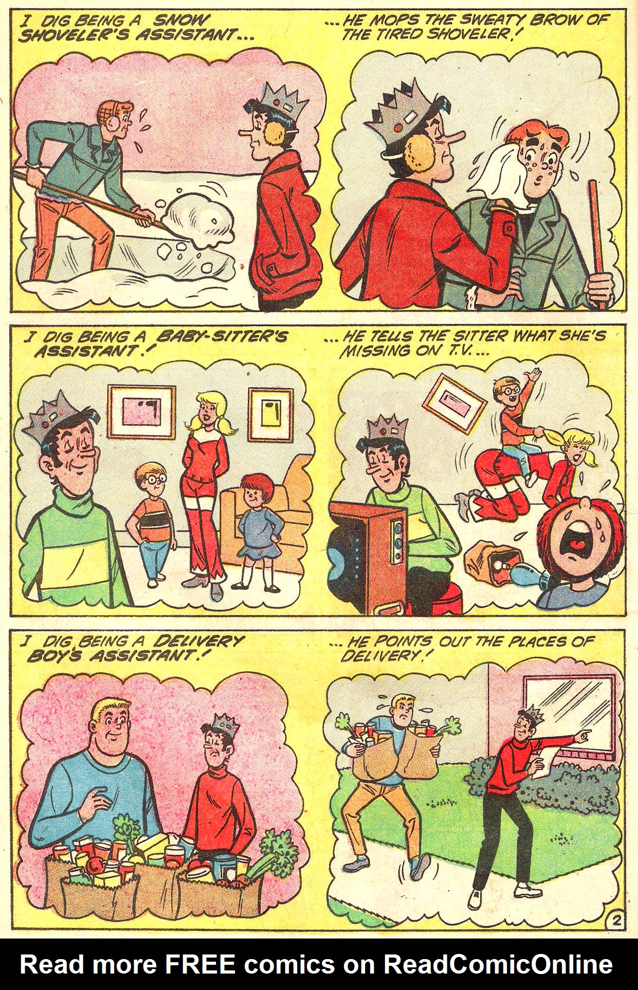 Read online Archie's TV Laugh-Out comic -  Issue #3 - 14