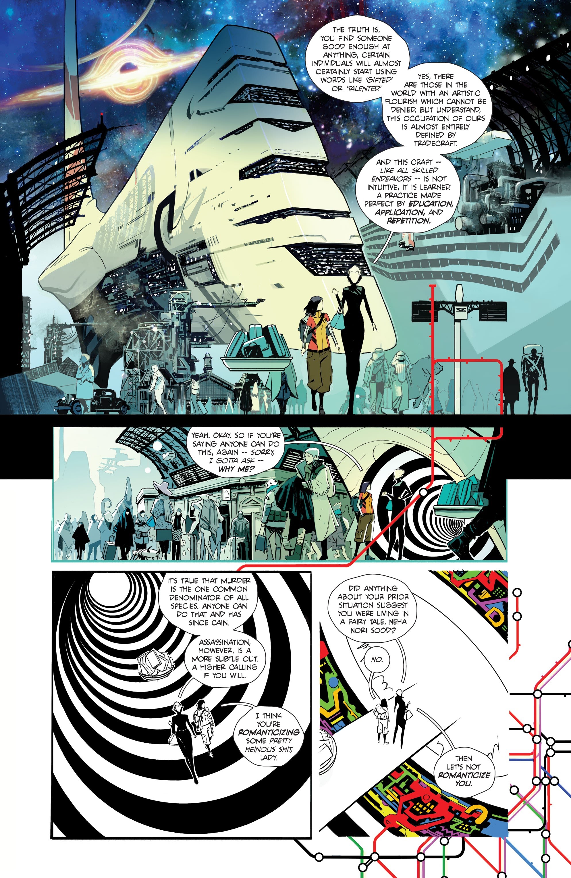 Read online Decorum comic -  Issue #3 - 14