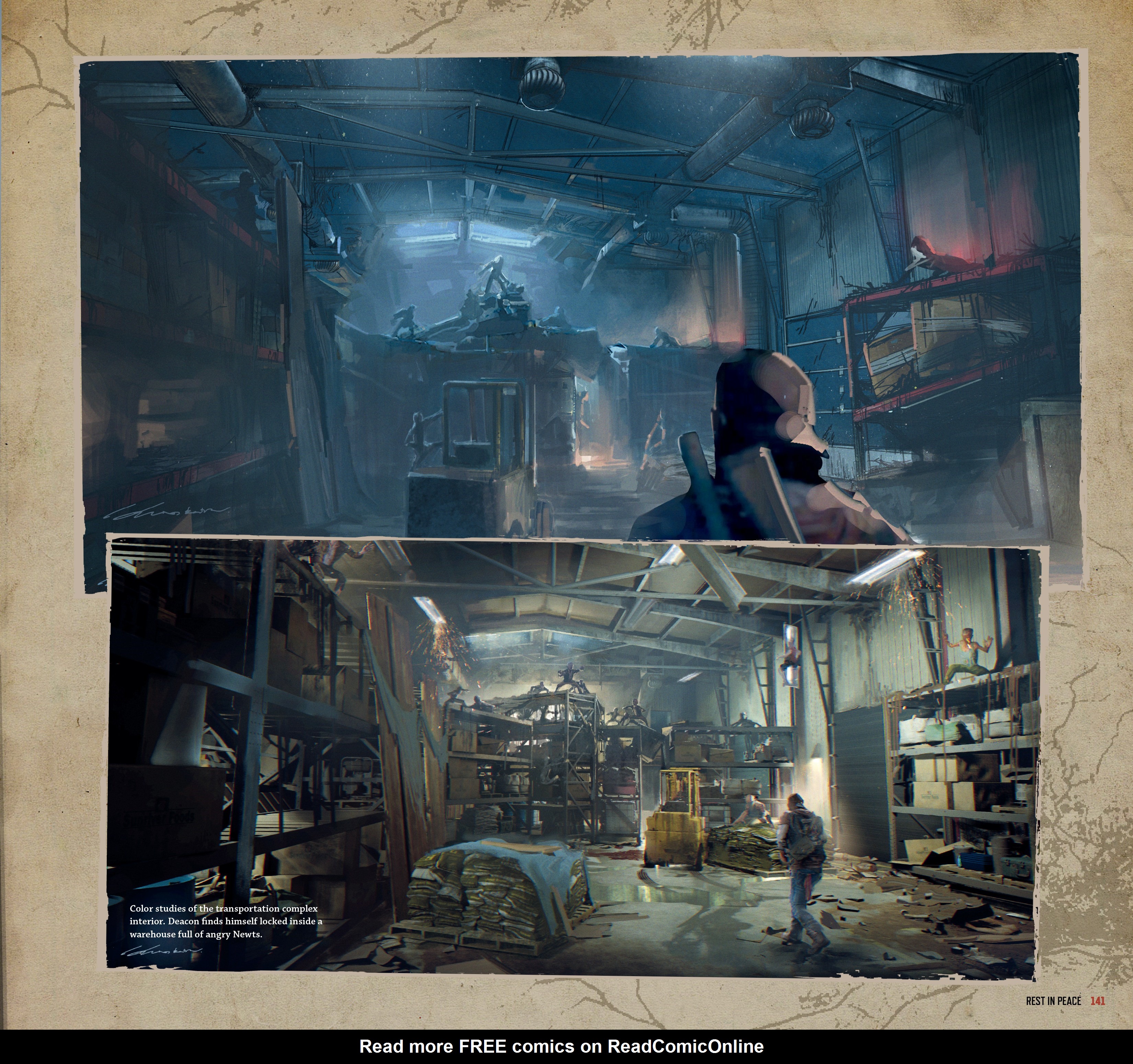 Read online The Art of Days Gone comic -  Issue # TPB (Part 2) - 31