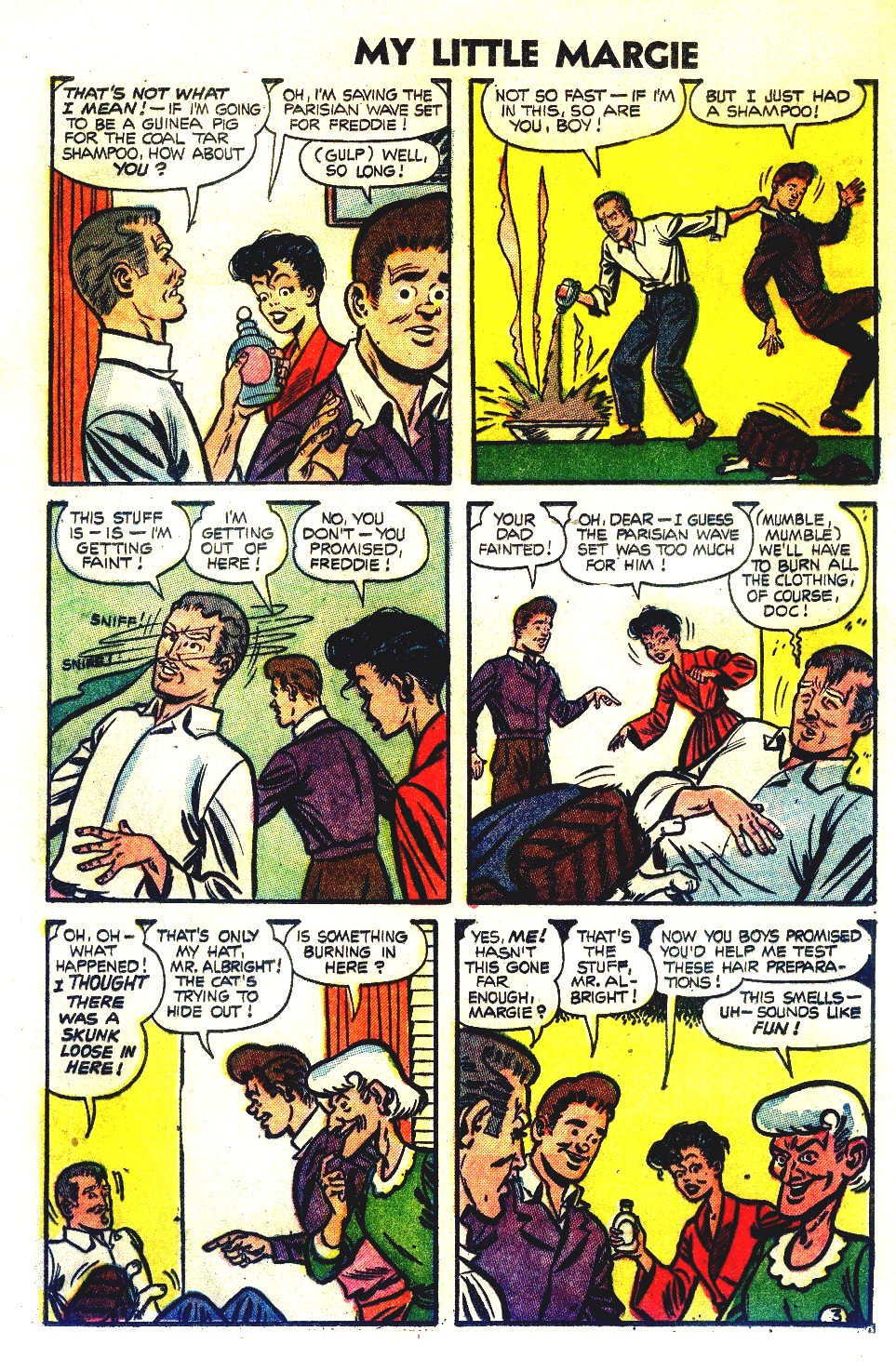 Read online My Little Margie (1954) comic -  Issue #8 - 12