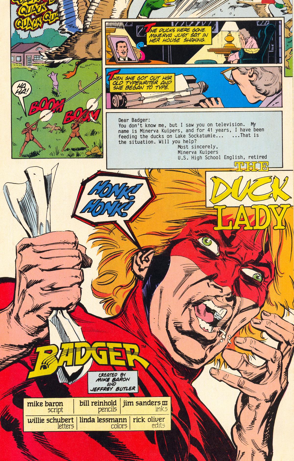 Read online The Badger comic -  Issue #25 - 7