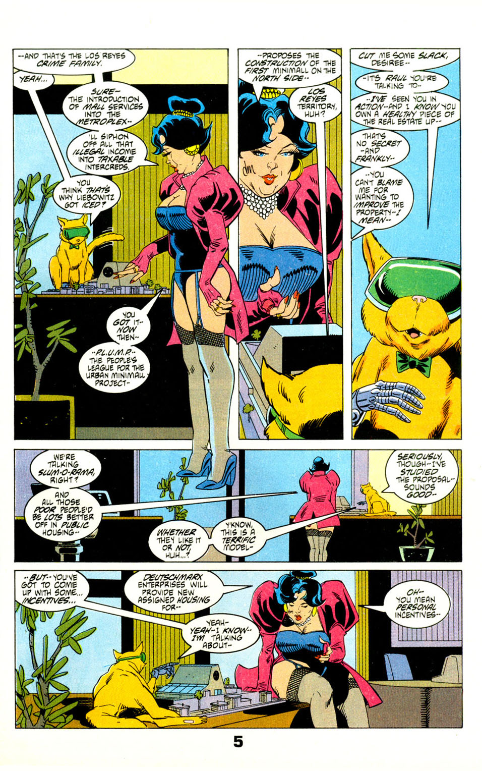 Read online American Flagg! comic -  Issue #29 - 7