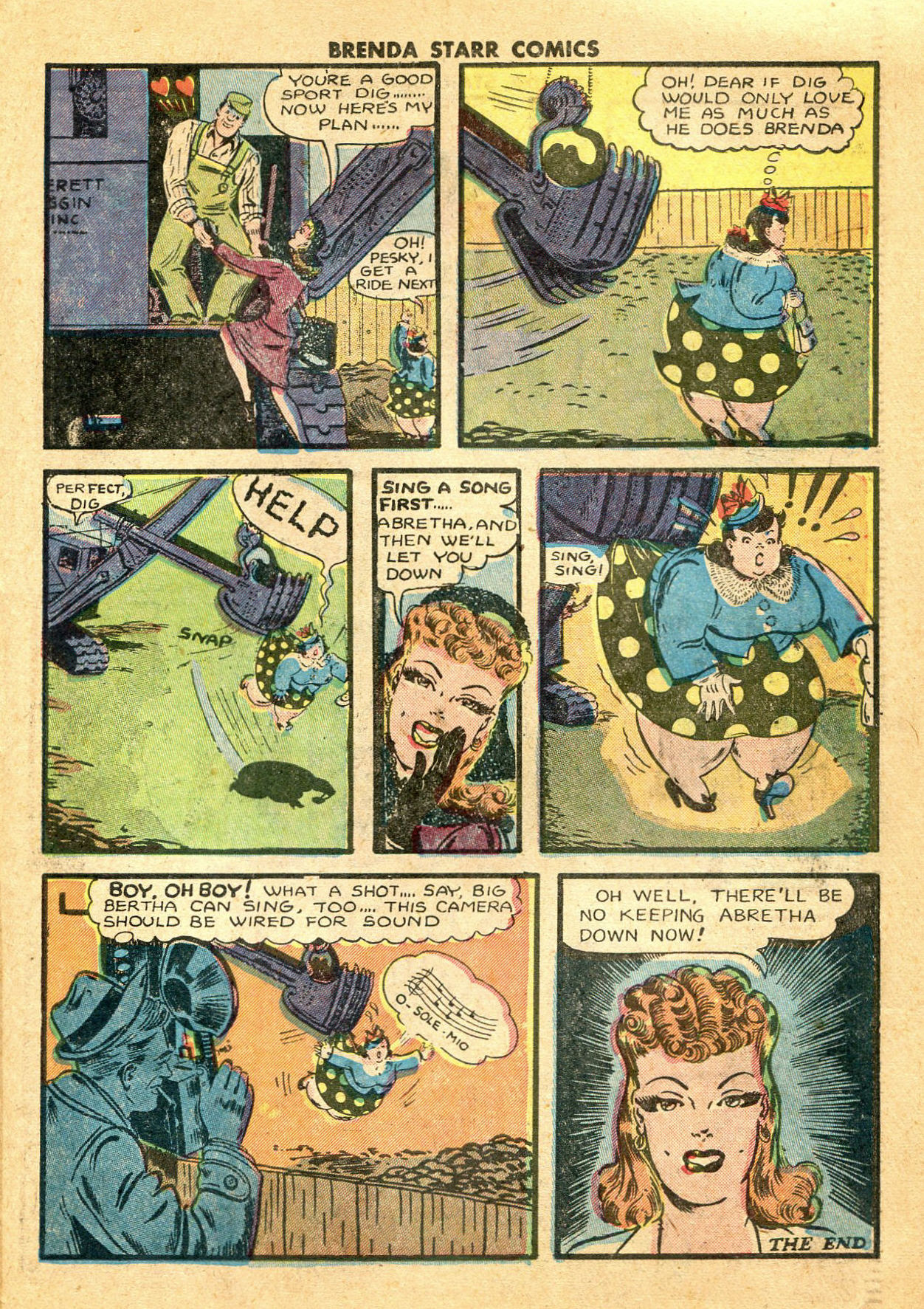 Read online Brenda Starr (1948) comic -  Issue #6 - 26