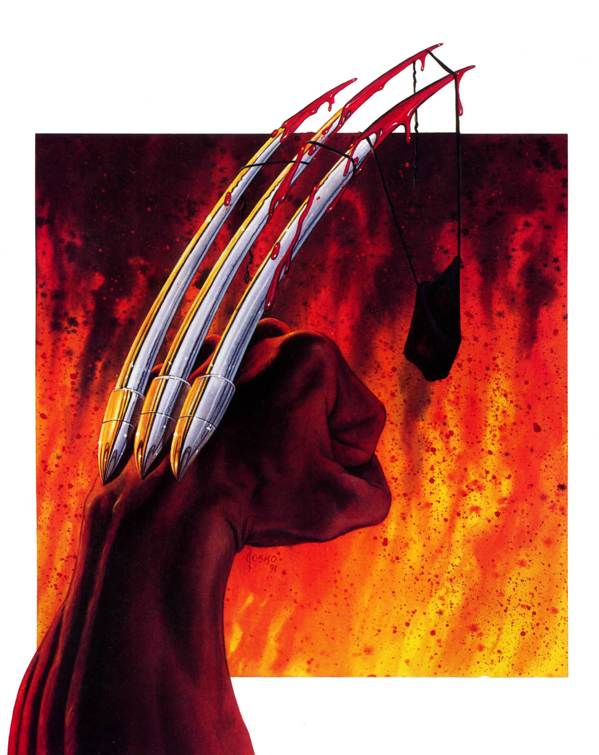 Read online Marvel Graphic Novel comic -  Issue #67 - Wolverine - Bloody Choices - 64