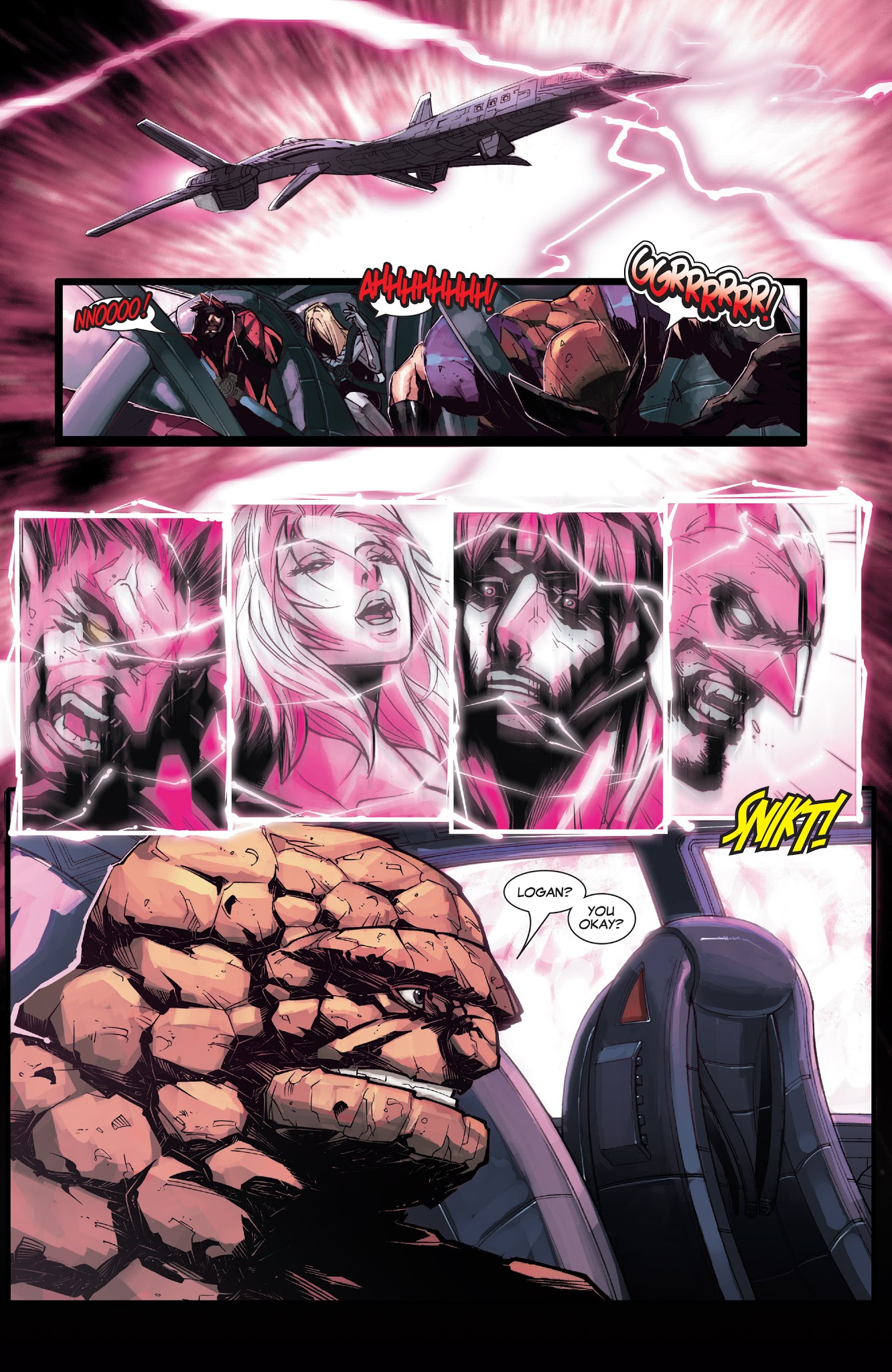 Read online X-Men/Fantastic Four comic -  Issue #2 - 21