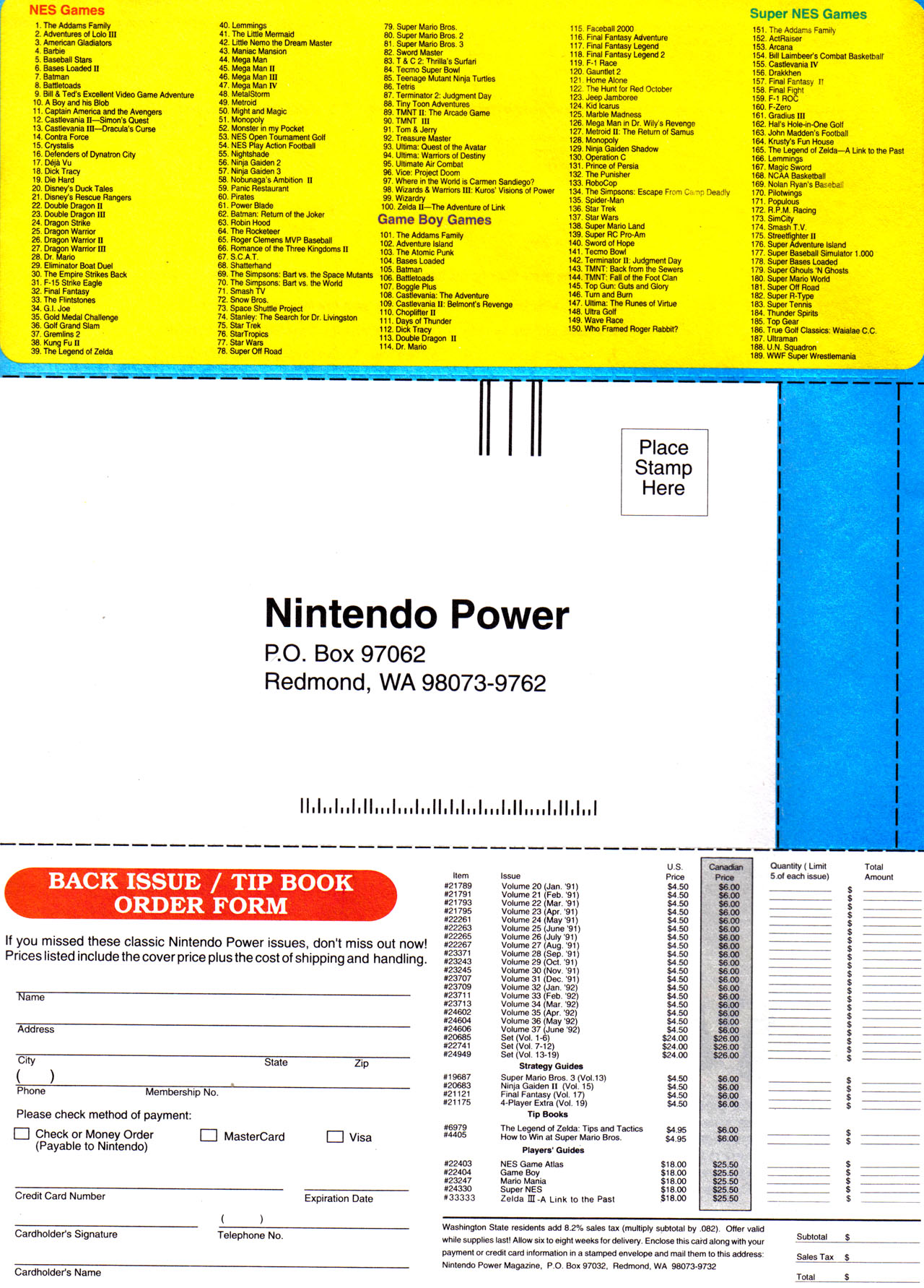 Read online Nintendo Power comic -  Issue #38 - 109