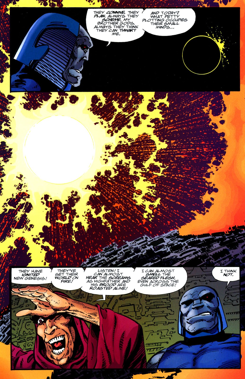 Darkseid vs. Galactus: The Hunger issue Full - Page 10