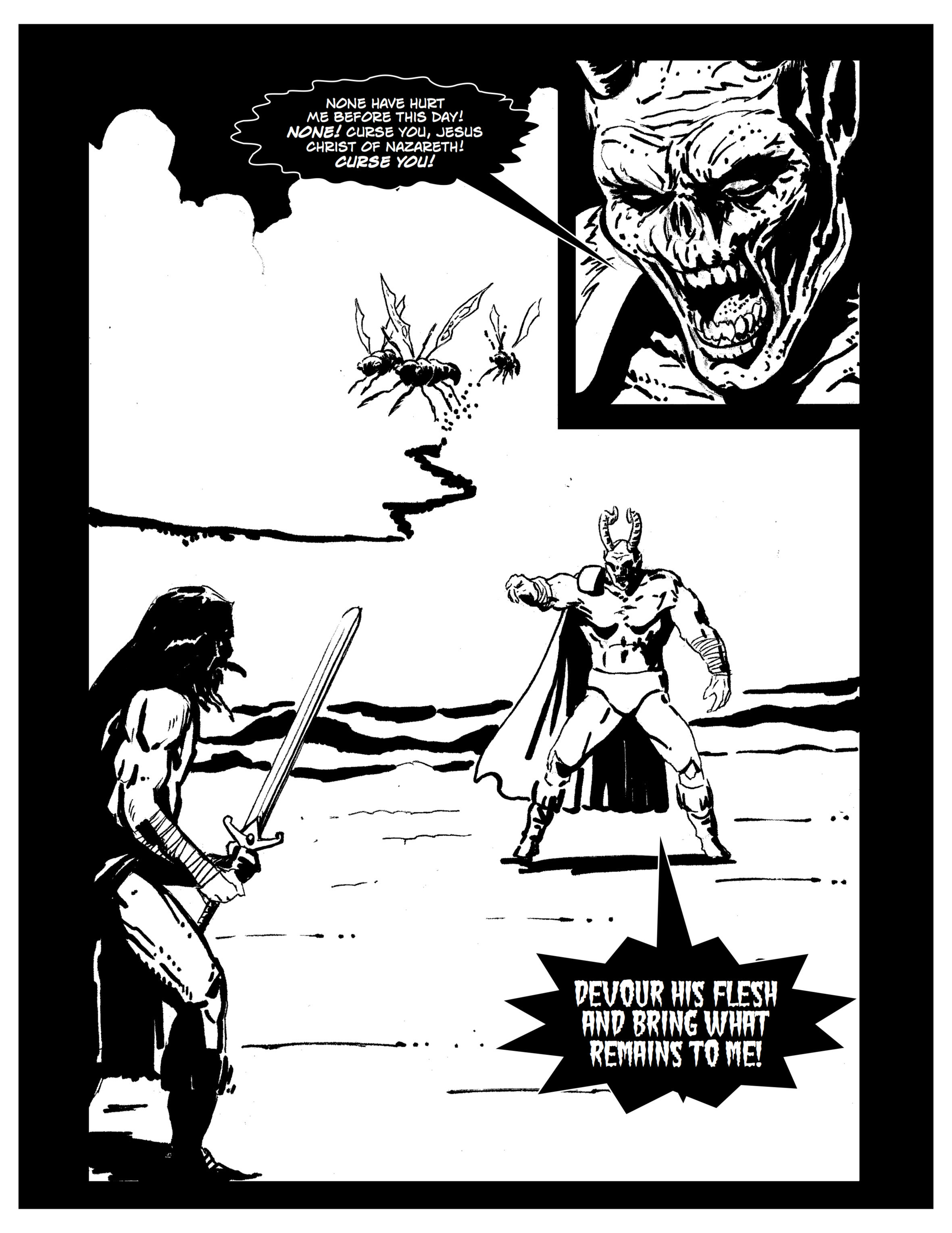Read online Jesus Christ Demon Slayer comic -  Issue #2 - 12