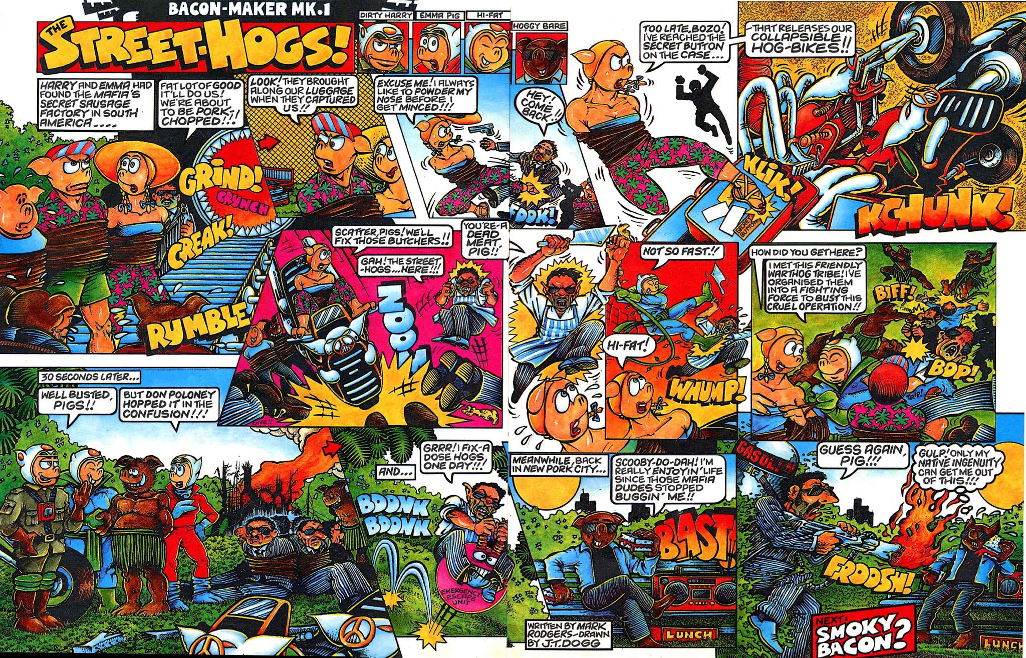 Read online Oink! comic -  Issue #7 - 8