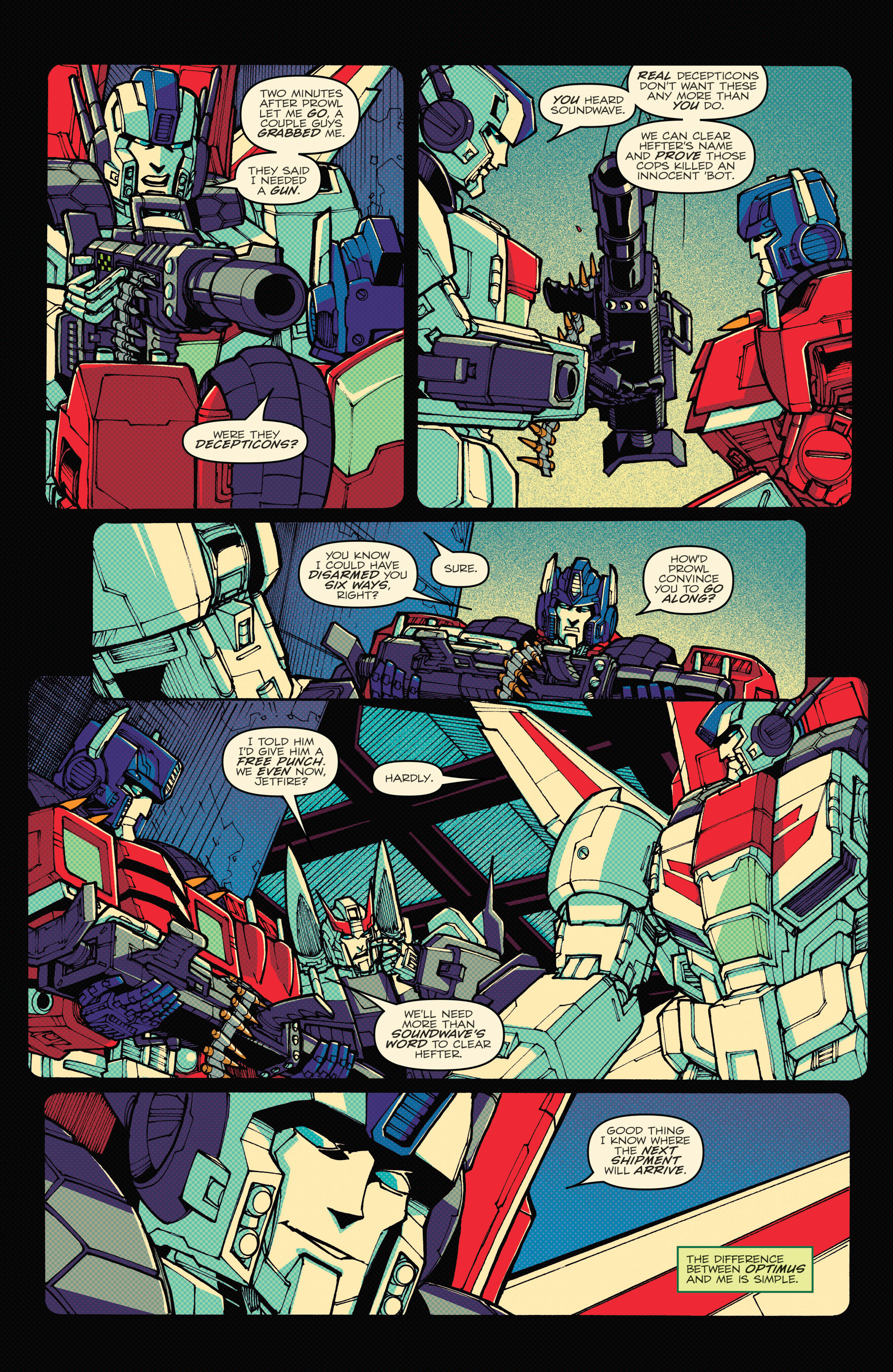 Read online Optimus Prime comic -  Issue #4 - 21