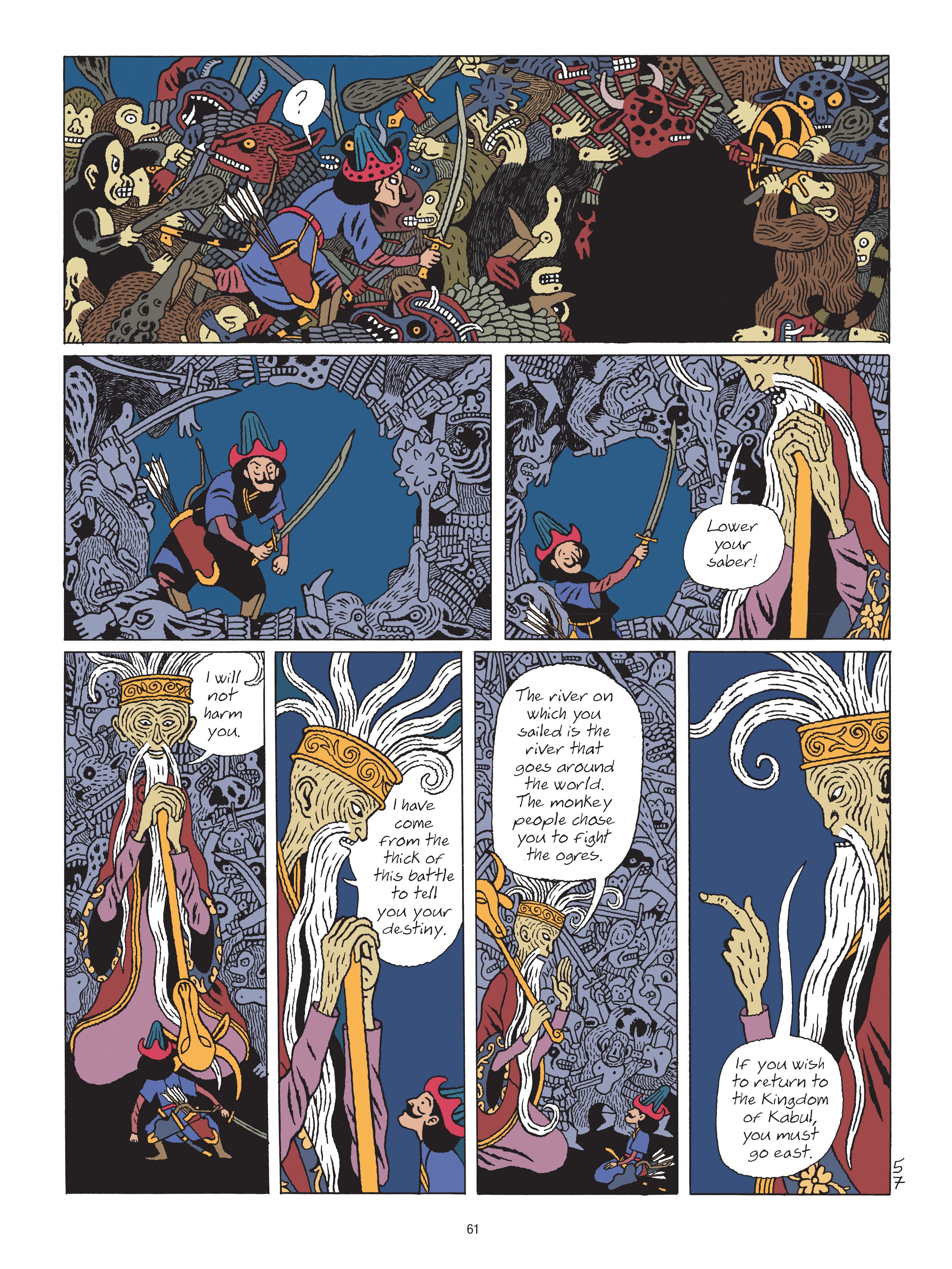Read online A Tale of a Thousand and One Nights: HASIB & the Queen of Serpents comic -  Issue # TPB - 61