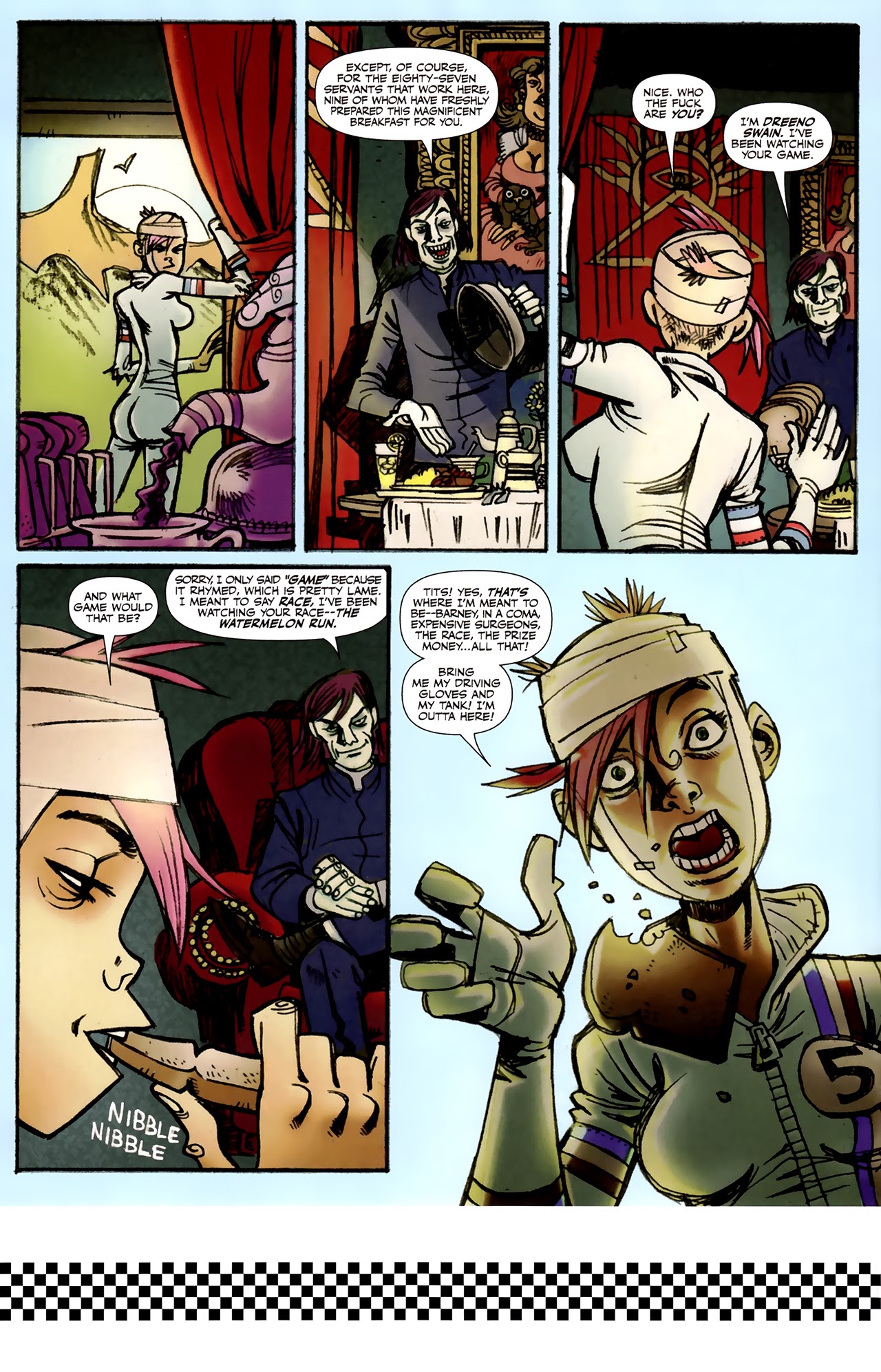 Read online Tank Girl: Skidmarks comic -  Issue #2 - 5