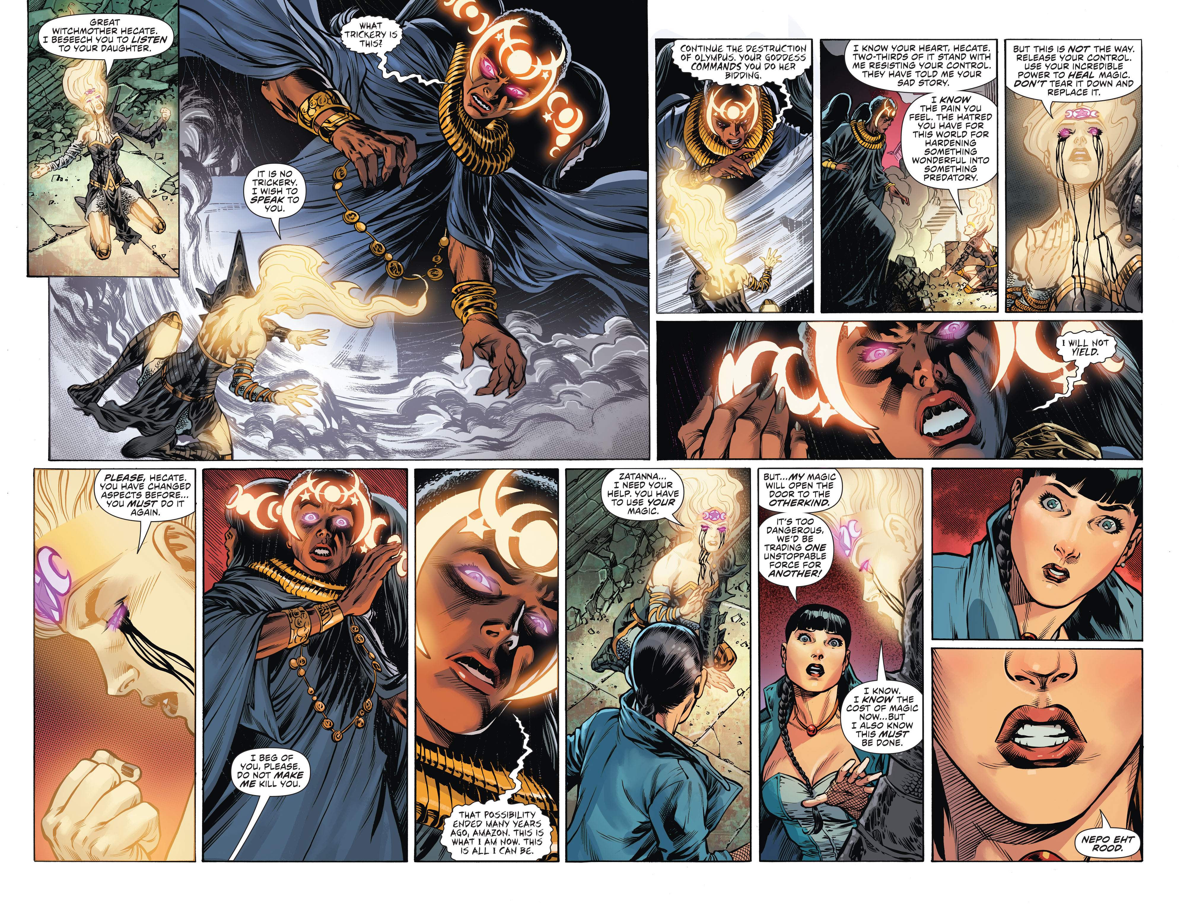 Read online Wonder Woman and Justice League Dark: The Witching Hour comic -  Issue # _TPB - 129