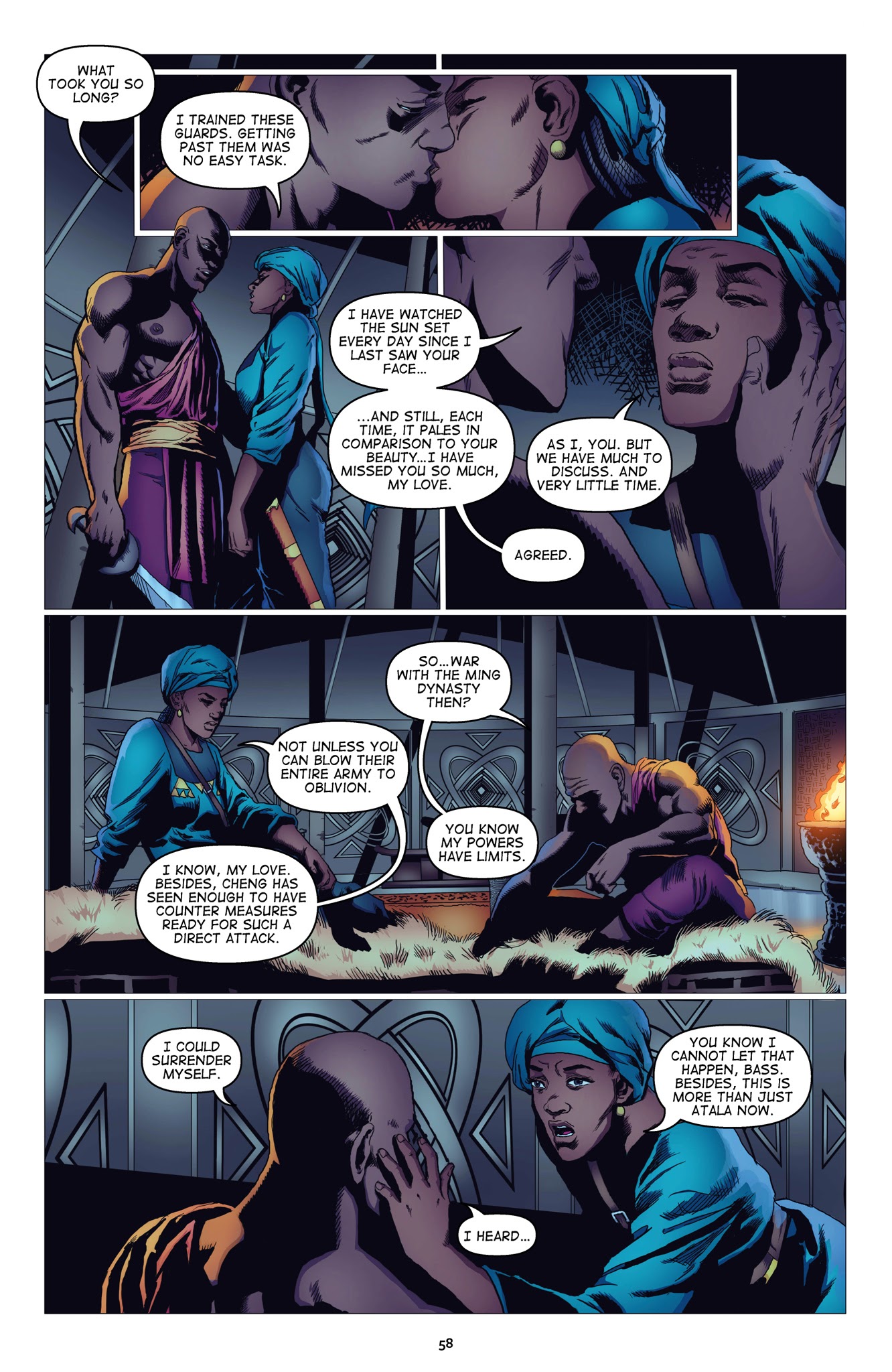 Read online Malika: Warrior Queen comic -  Issue # TPB 1 (Part 1) - 60