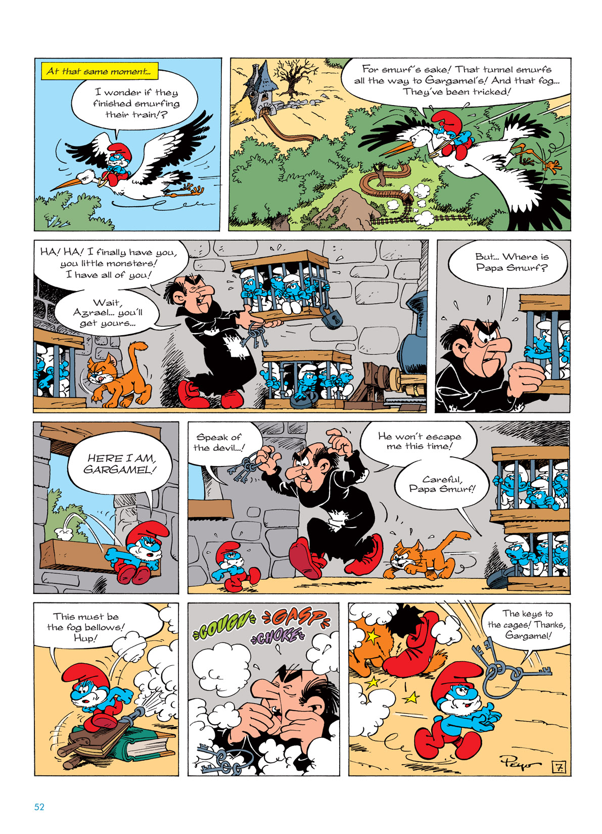 Read online The Smurfs comic -  Issue #6 - 52