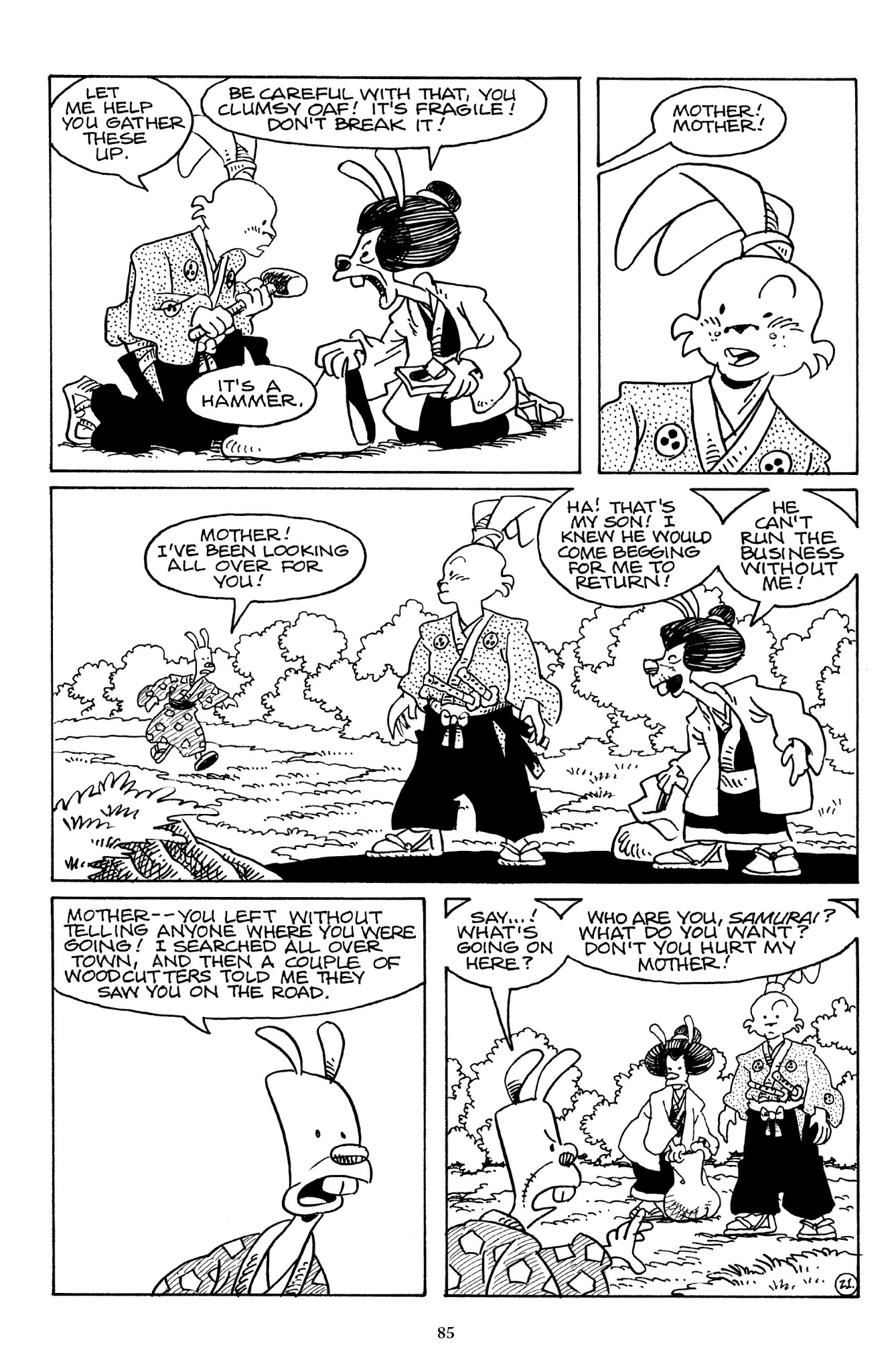 Read online The Usagi Yojimbo Saga comic -  Issue # TPB 5 - 82