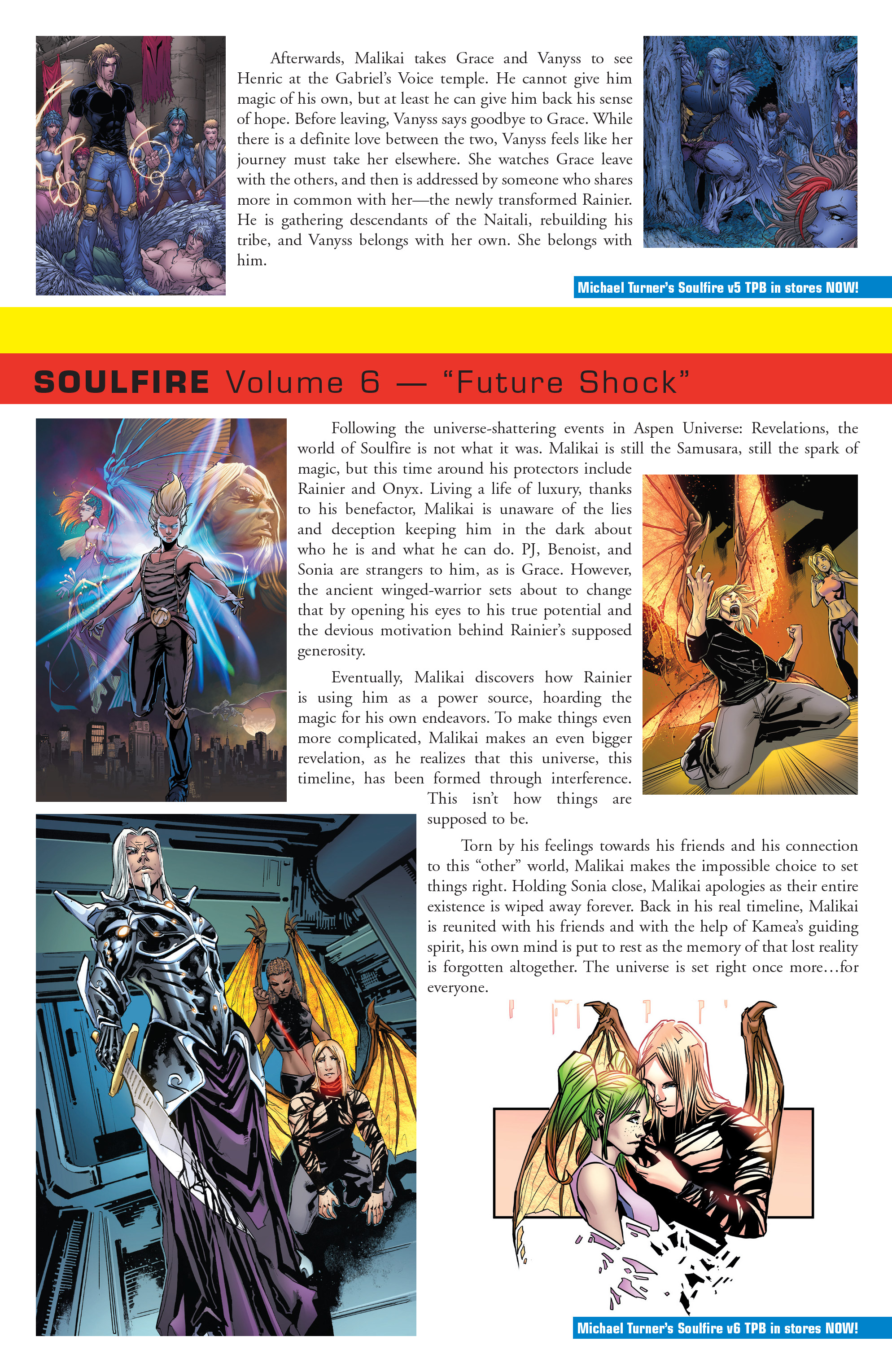 Read online Michael Turner's Soulfire Primer comic -  Issue # Full - 14