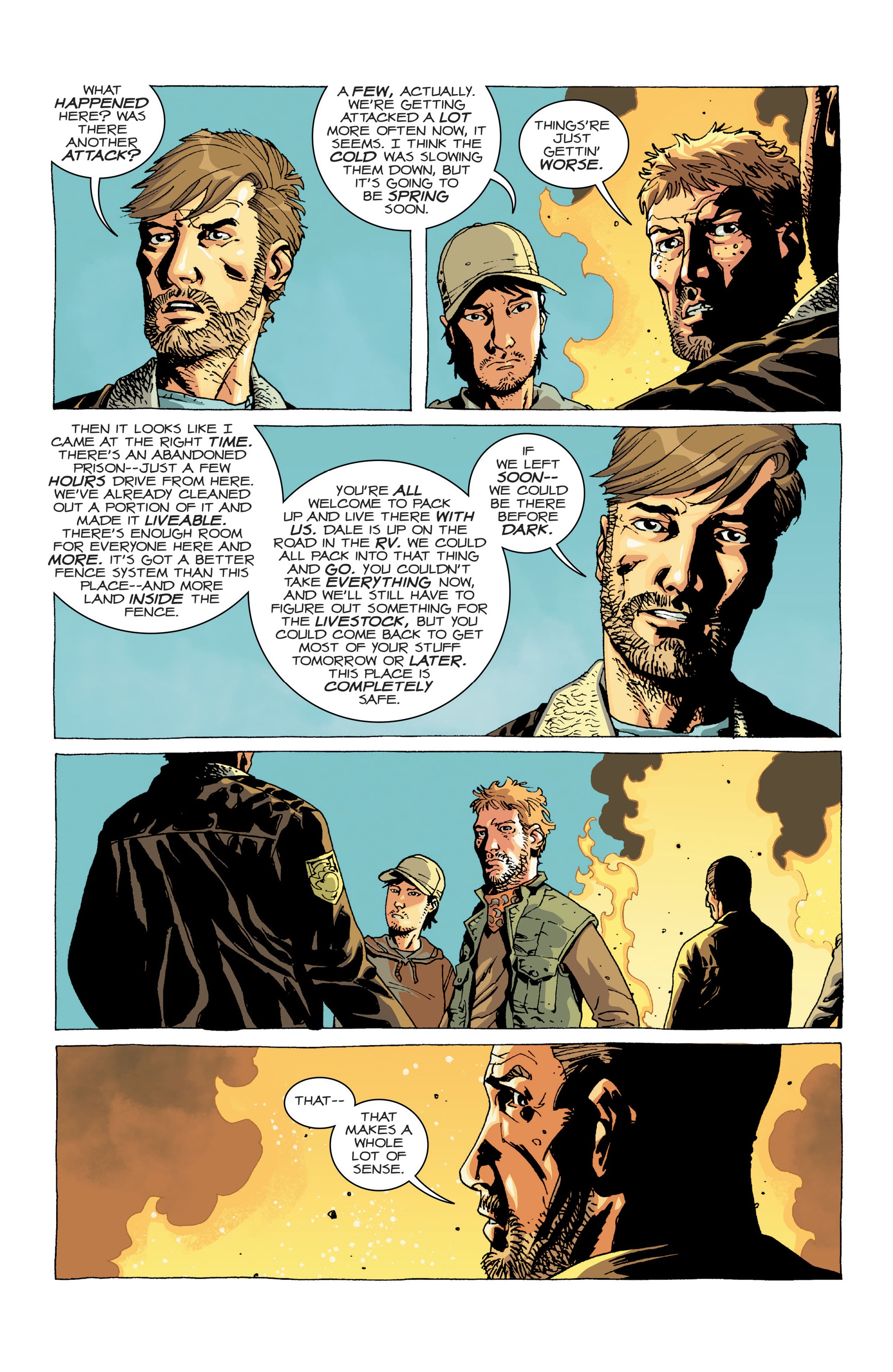 Read online The Walking Dead Deluxe comic -  Issue #14 - 15