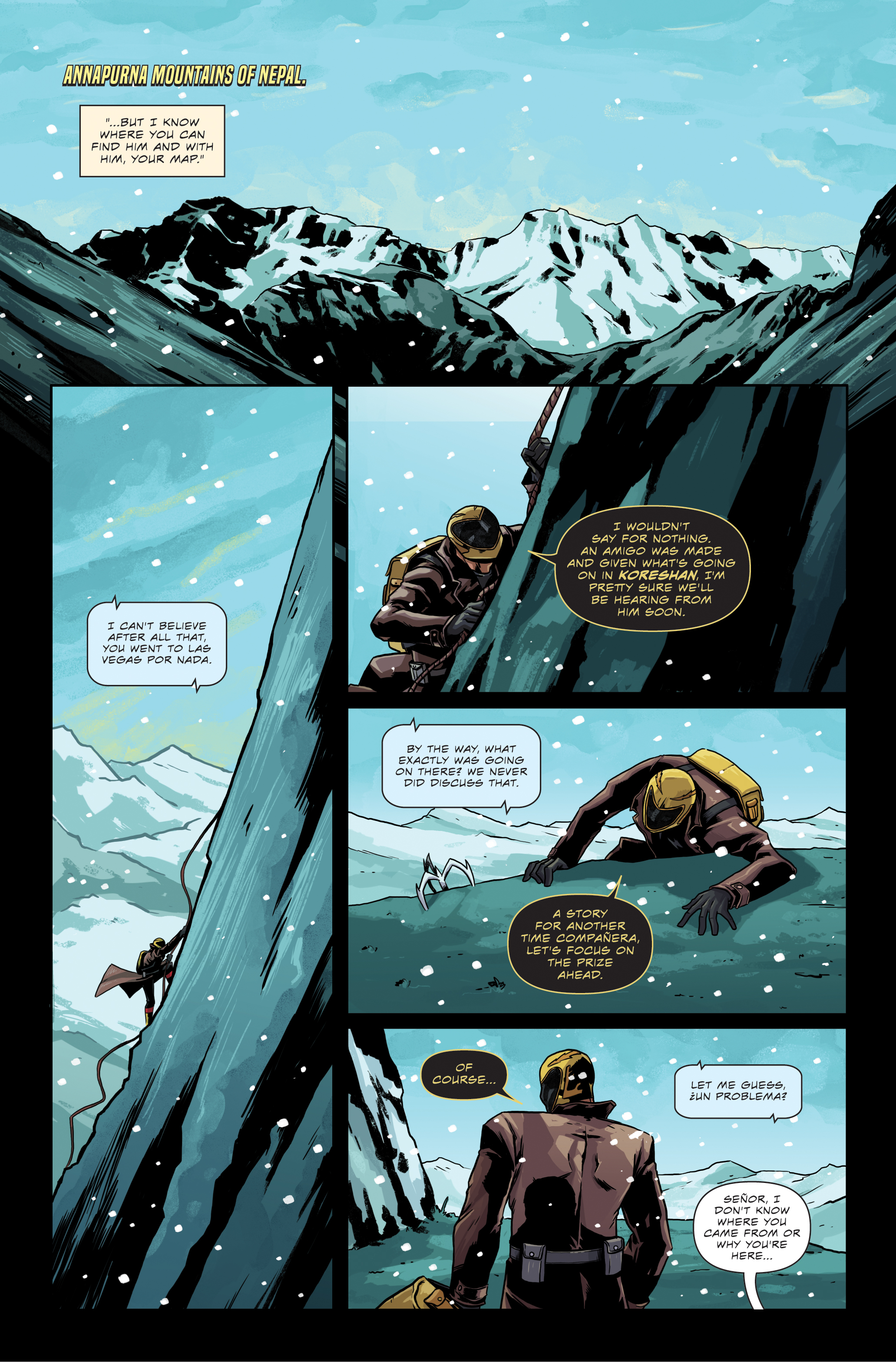 Read online Masked Republic Luchaverse: Tinieblas Jr comic -  Issue # Full - 21