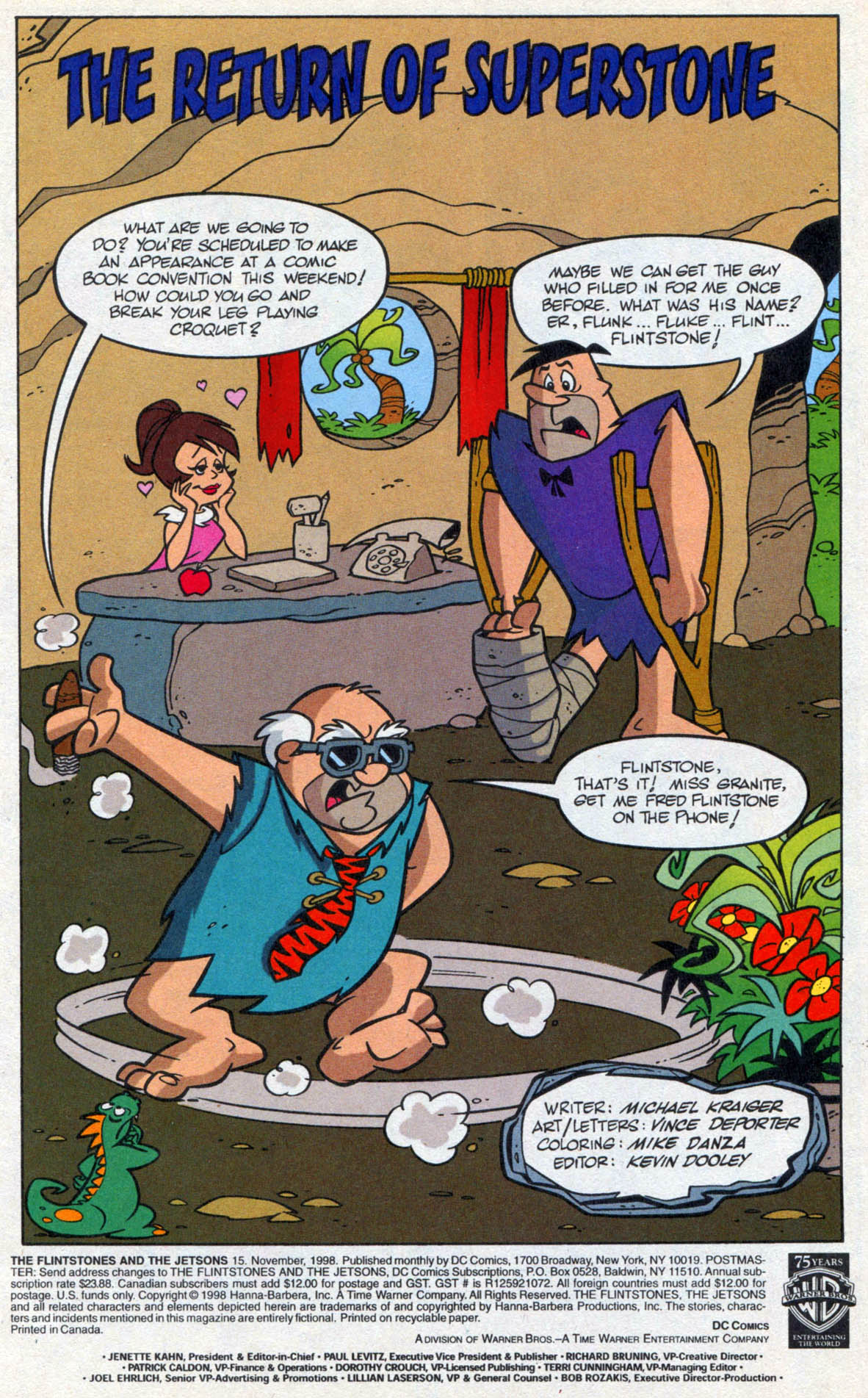 Read online The Flintstones and the Jetsons comic -  Issue #15 - 3