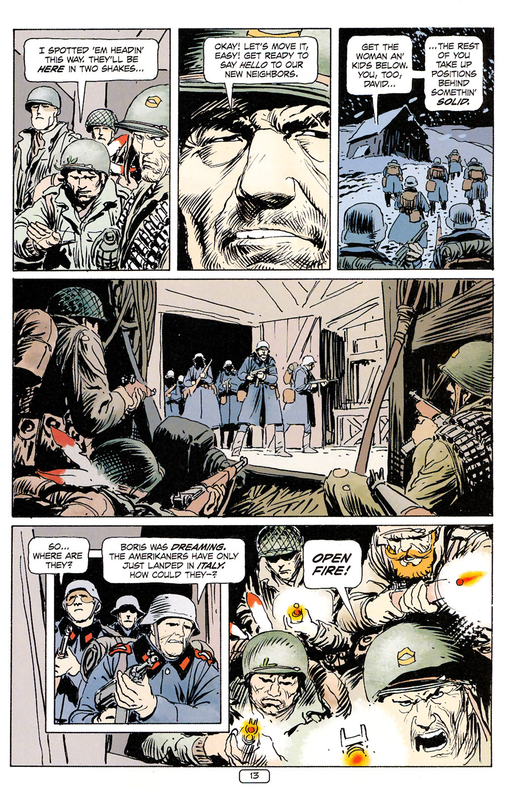 Read online Sgt. Rock: The Prophecy comic -  Issue #5 - 13