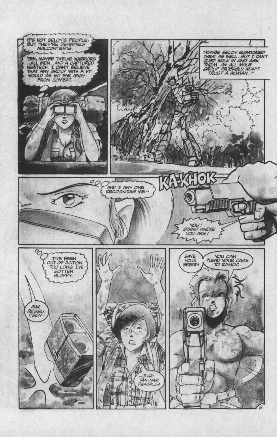 Read online Robotech II: The Sentinels - The Malcontent Uprisings comic -  Issue #4 - 8