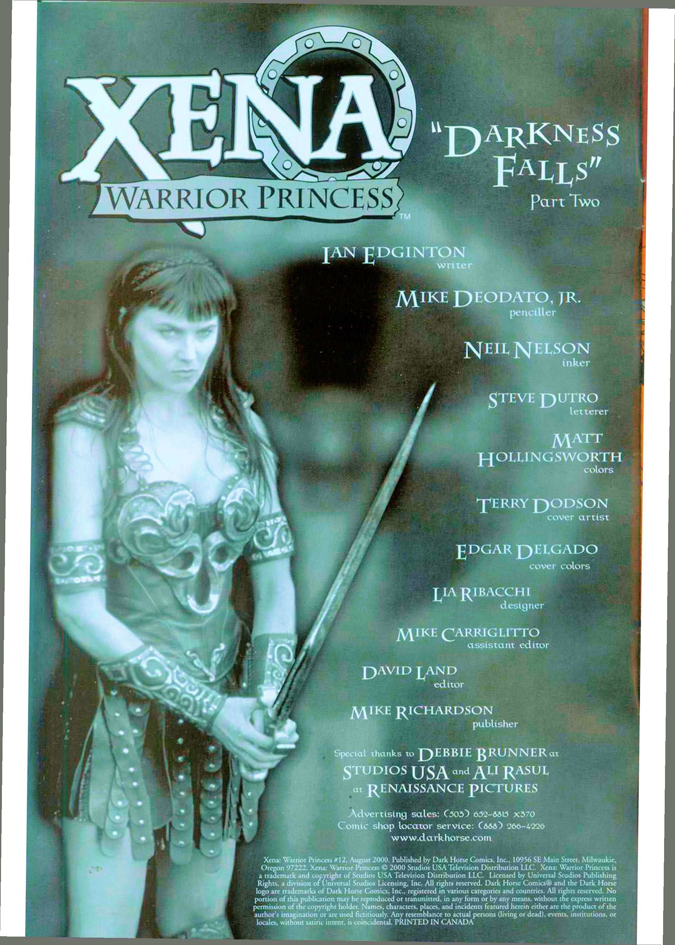 Read online Xena: Warrior Princess (1999) comic -  Issue #12 - 4