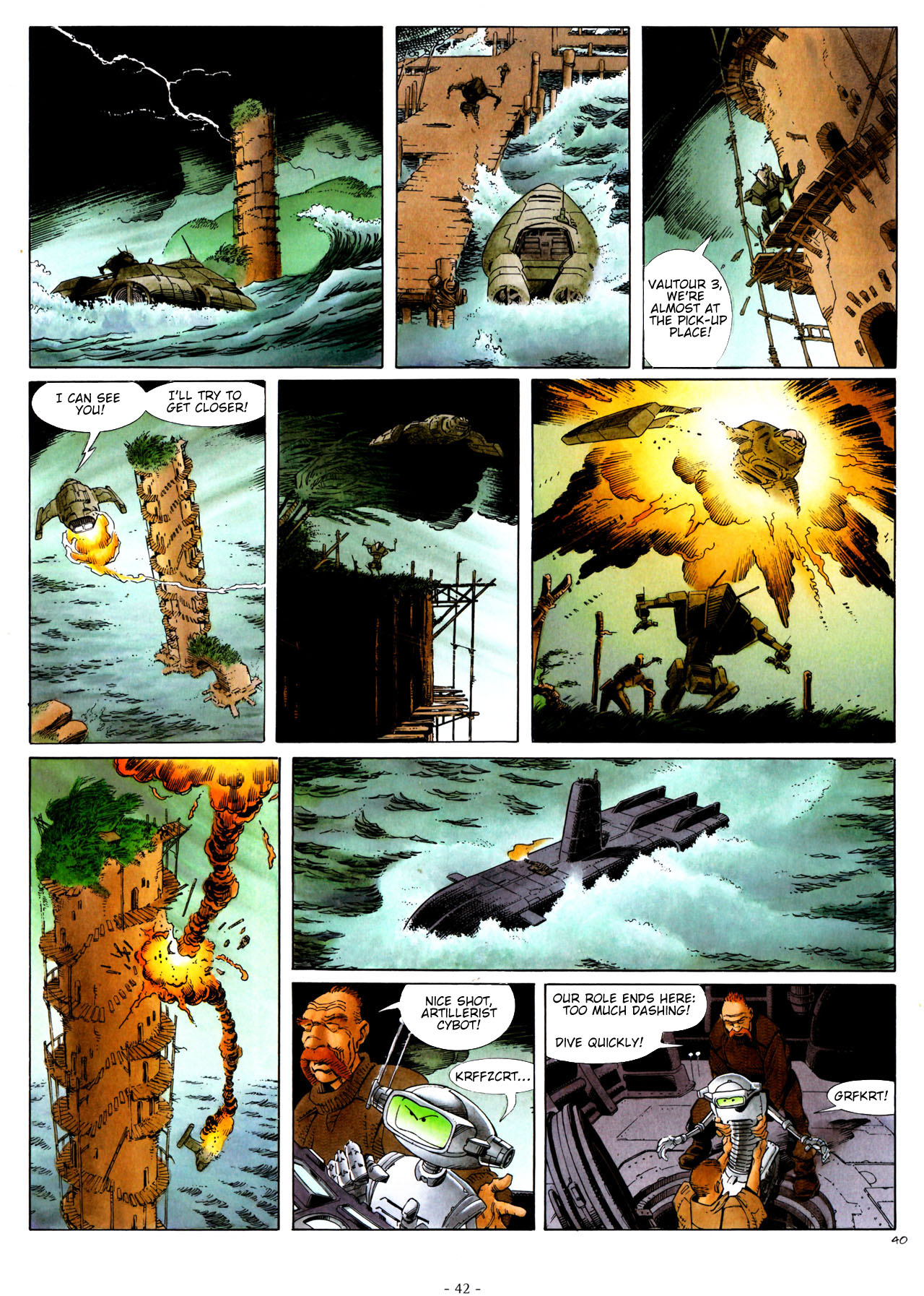 Read online Aquablue comic -  Issue #5 - 43