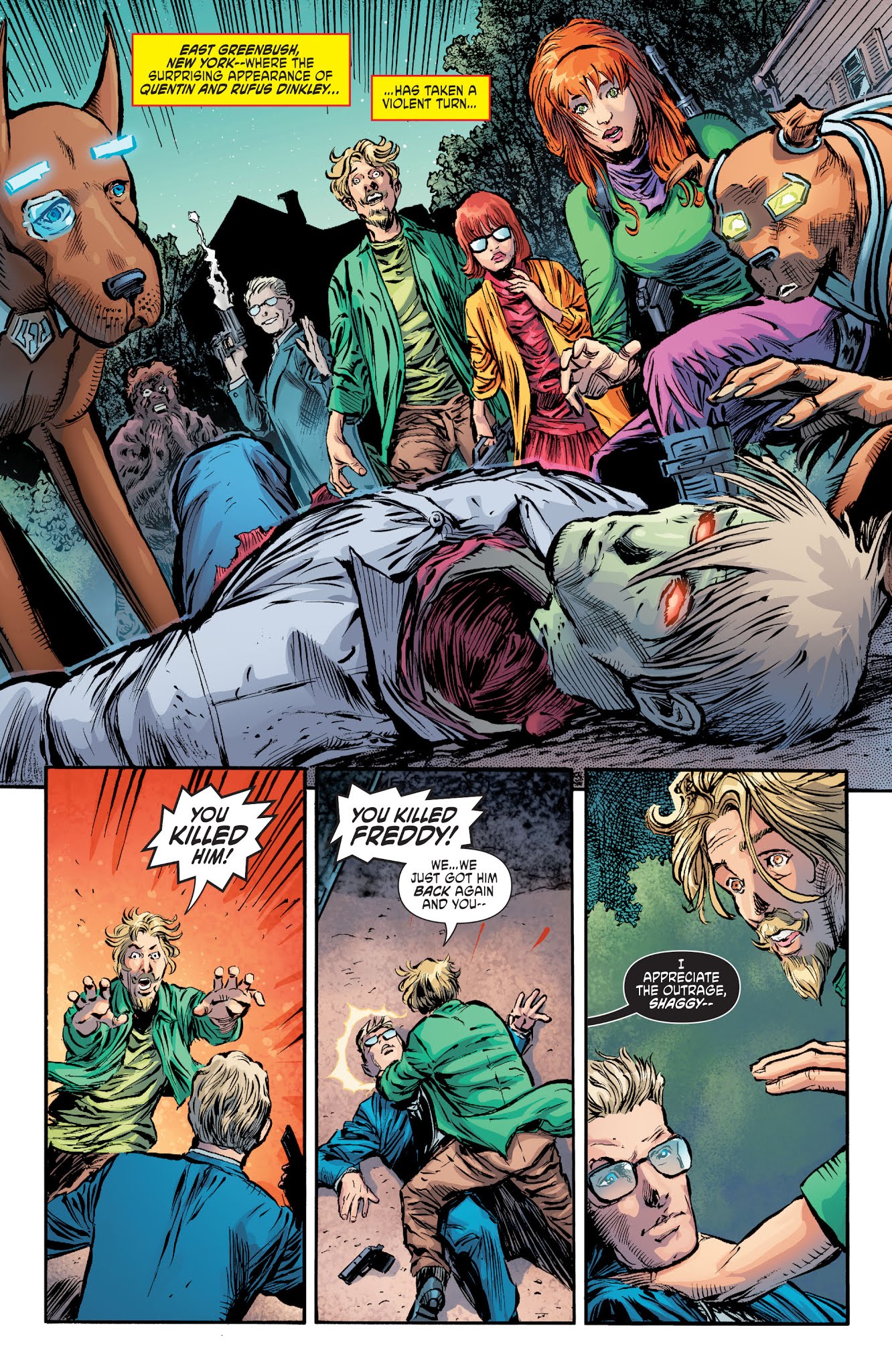 Read online Scooby Apocalypse comic -  Issue #33 - 4