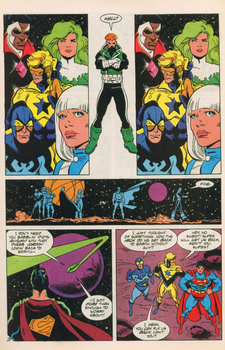 Read online Justice League America comic -  Issue #63 - 21