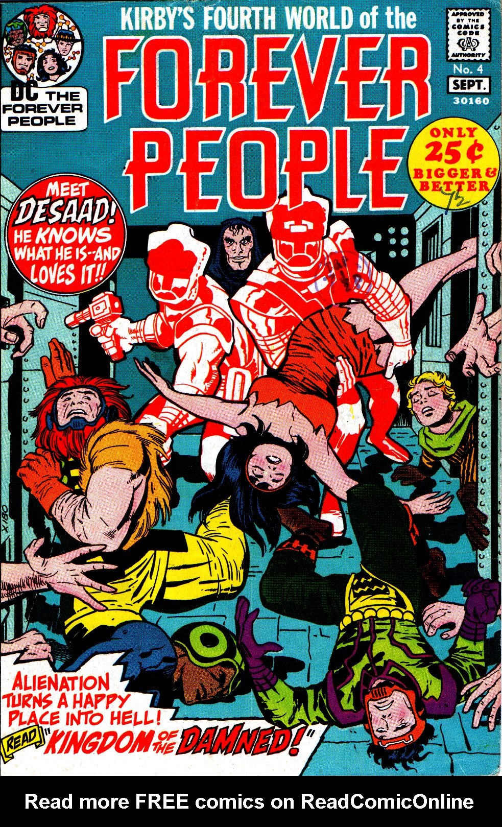 Read online Forever People (1971) comic -  Issue #4 - 1