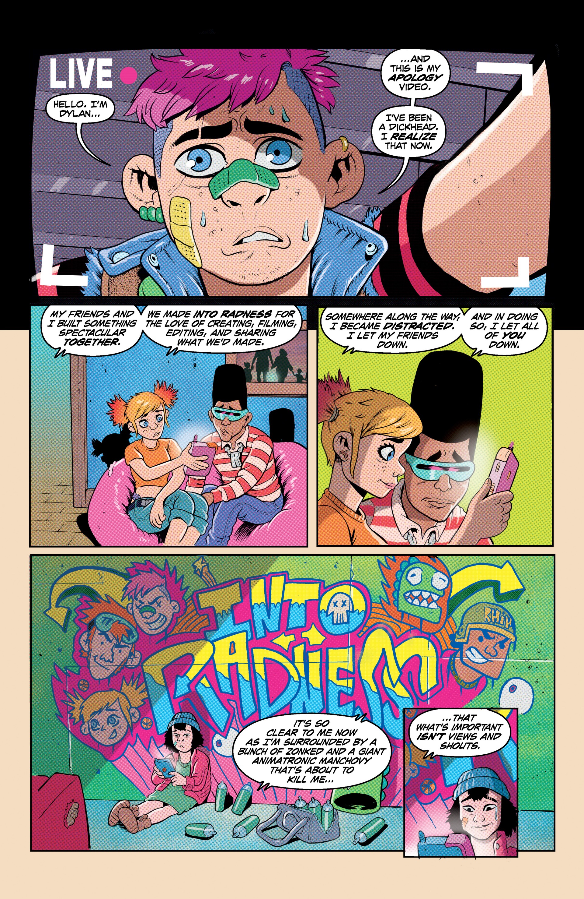 Read online Into Radness comic -  Issue # TPB - 91