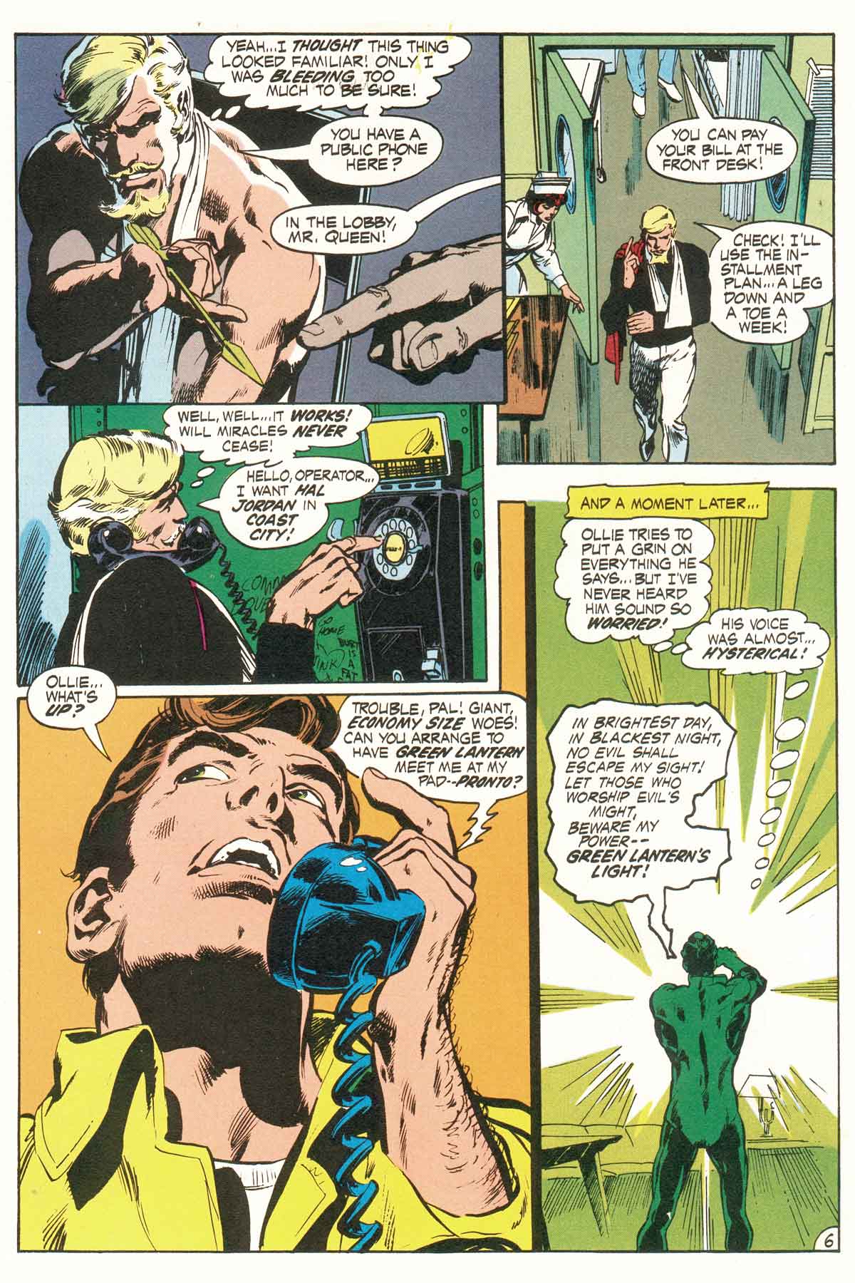 Read online Green Lantern/Green Arrow comic -  Issue #5 - 32
