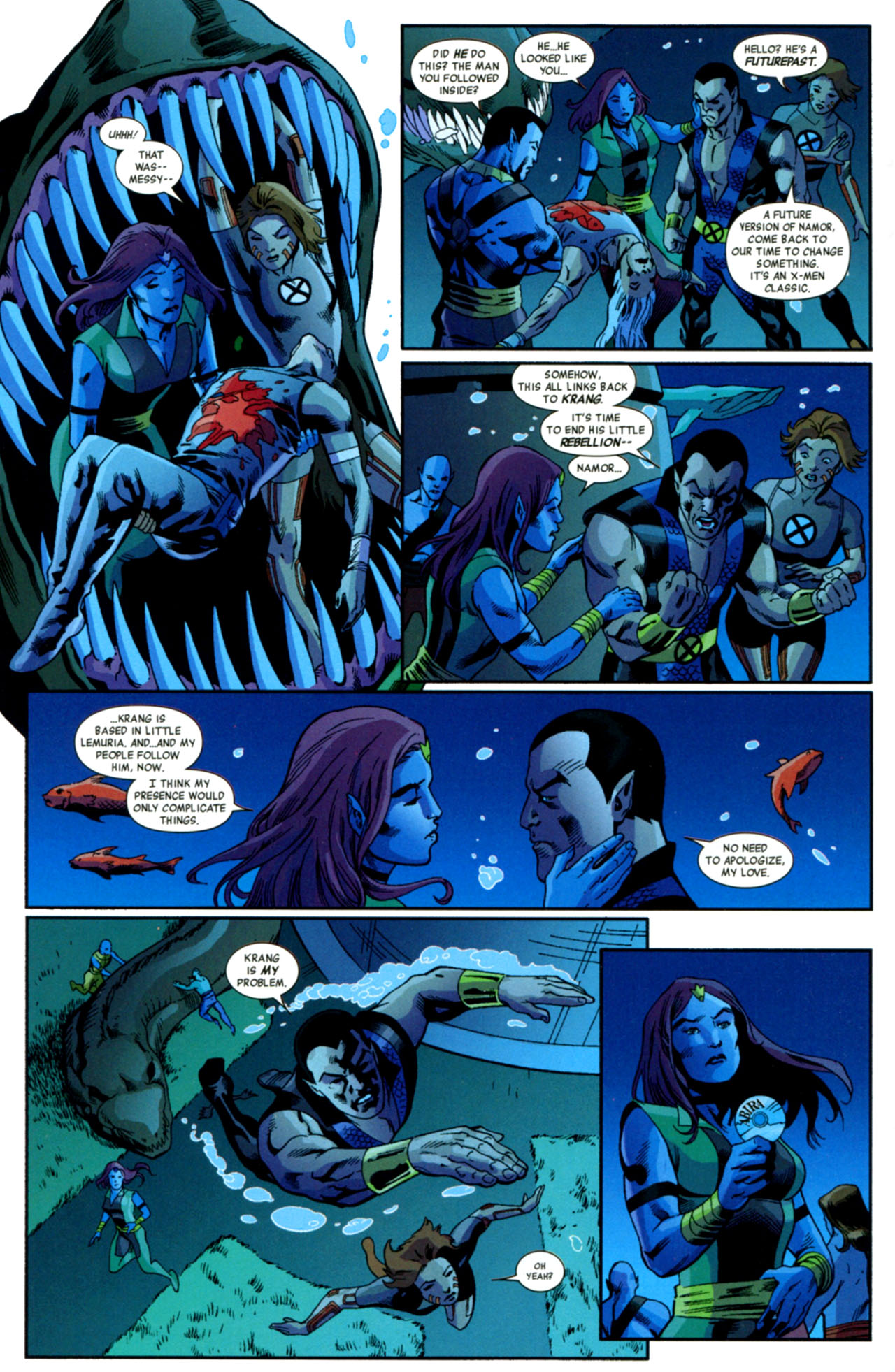 Read online Namor: The First Mutant comic -  Issue #10 - 8