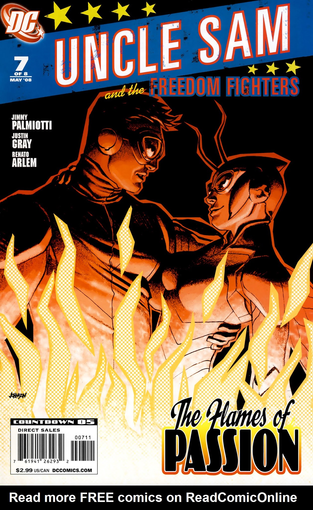 Read online Uncle Sam and the Freedom Fighters (2007) comic -  Issue #7 - 1