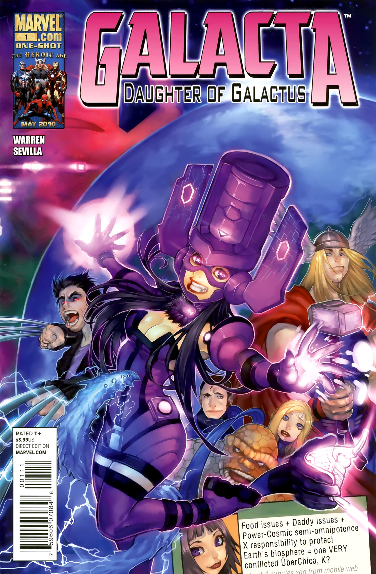 Read online Galacta: Daughter of Galactus comic -  Issue # Full - 1