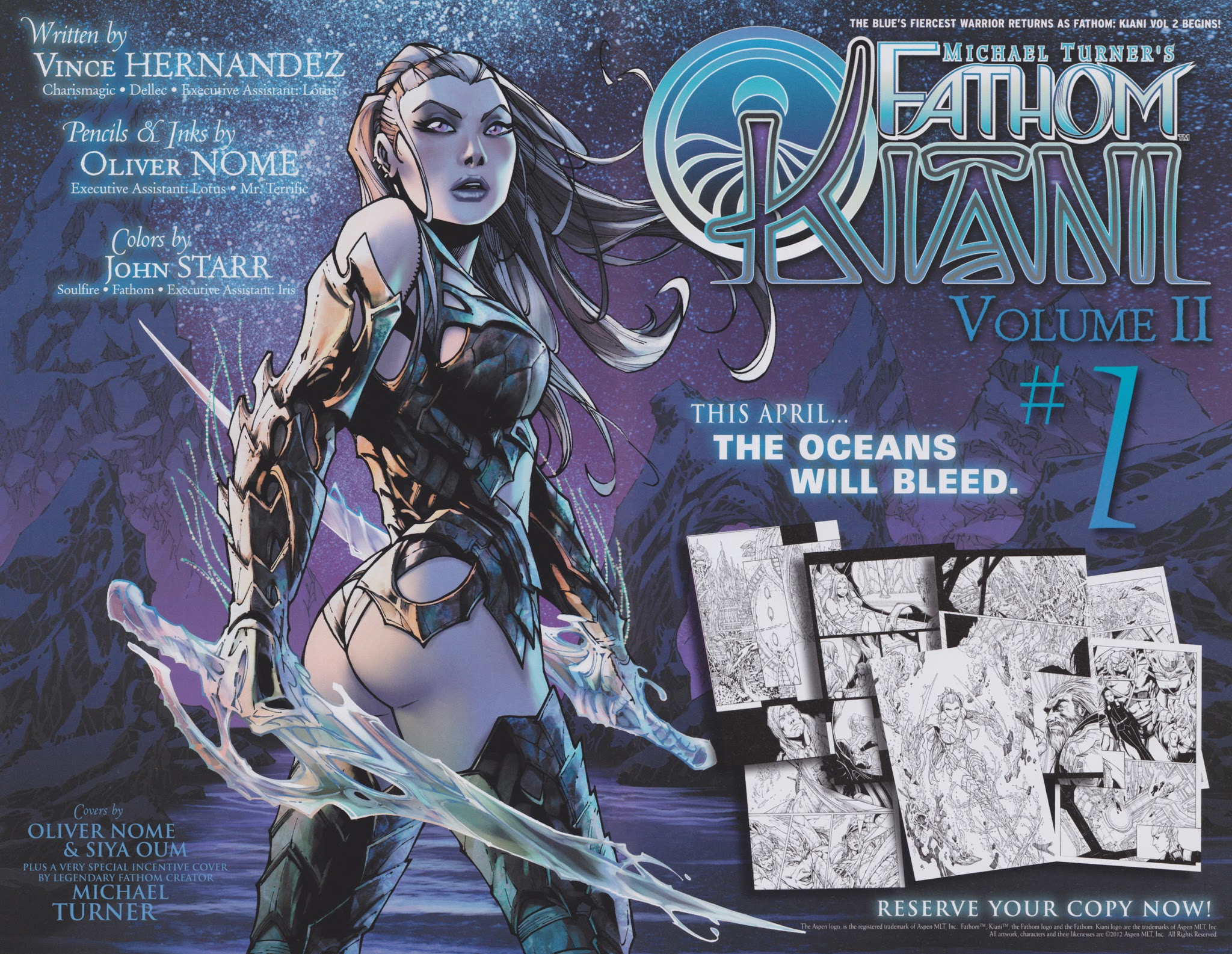 Read online Michael Turner's Fathom: Kiani comic -  Issue #0 - 16