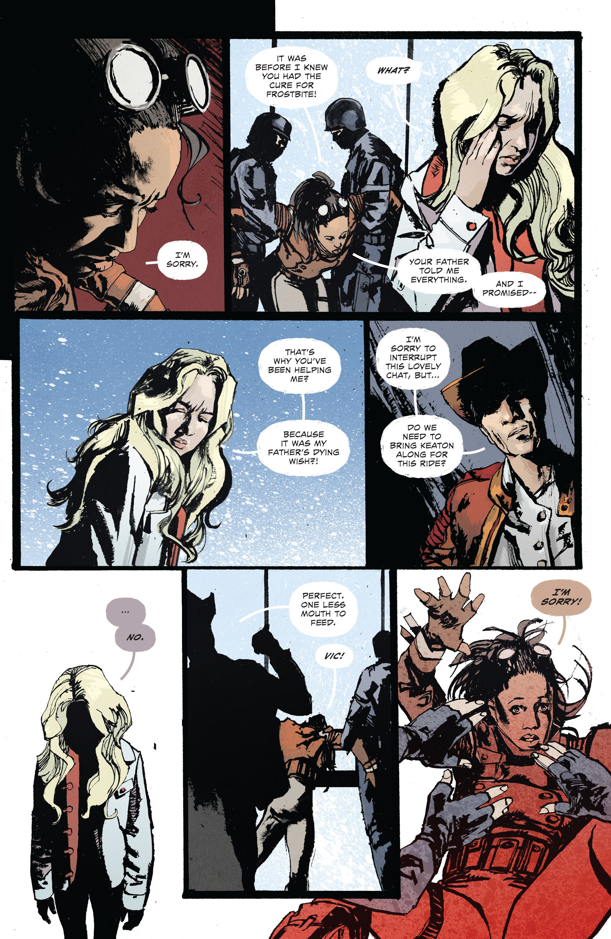 Read online Frostbite comic -  Issue #4 - 21