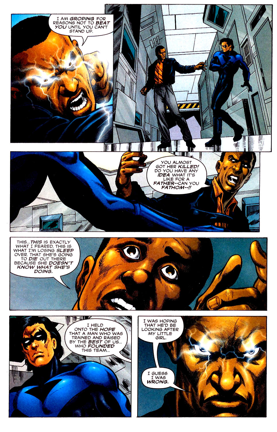 Read online Outsiders (2003) comic -  Issue #16 - 7