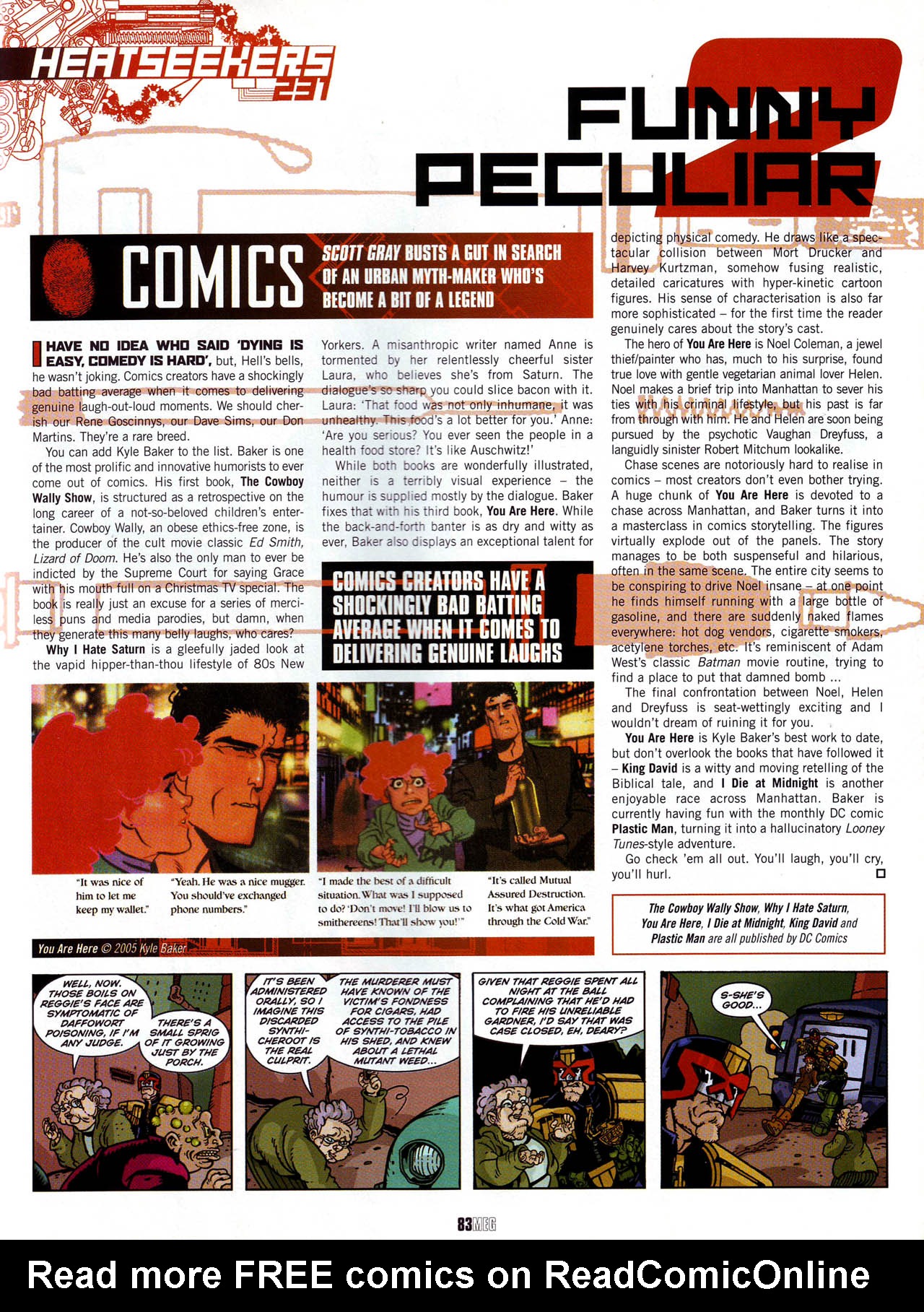 Read online Judge Dredd Megazine (Vol. 5) comic -  Issue #231 - 82