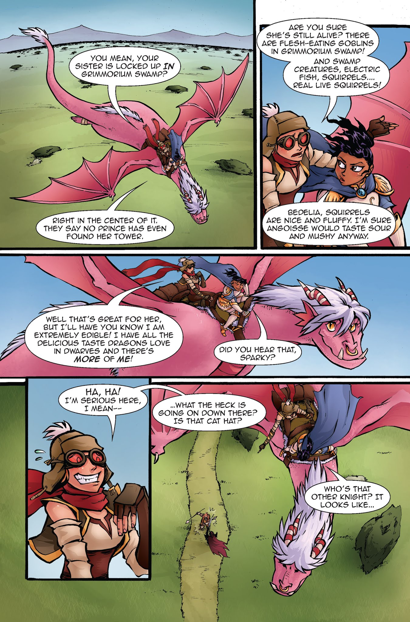 Read online Princeless Book 4: Be Yourself (2015) comic -  Issue #1 - 3
