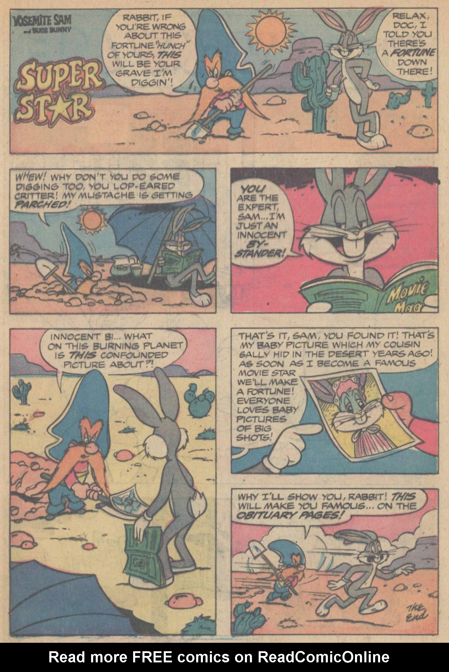 Read online Yosemite Sam and Bugs Bunny comic -  Issue #25 - 36