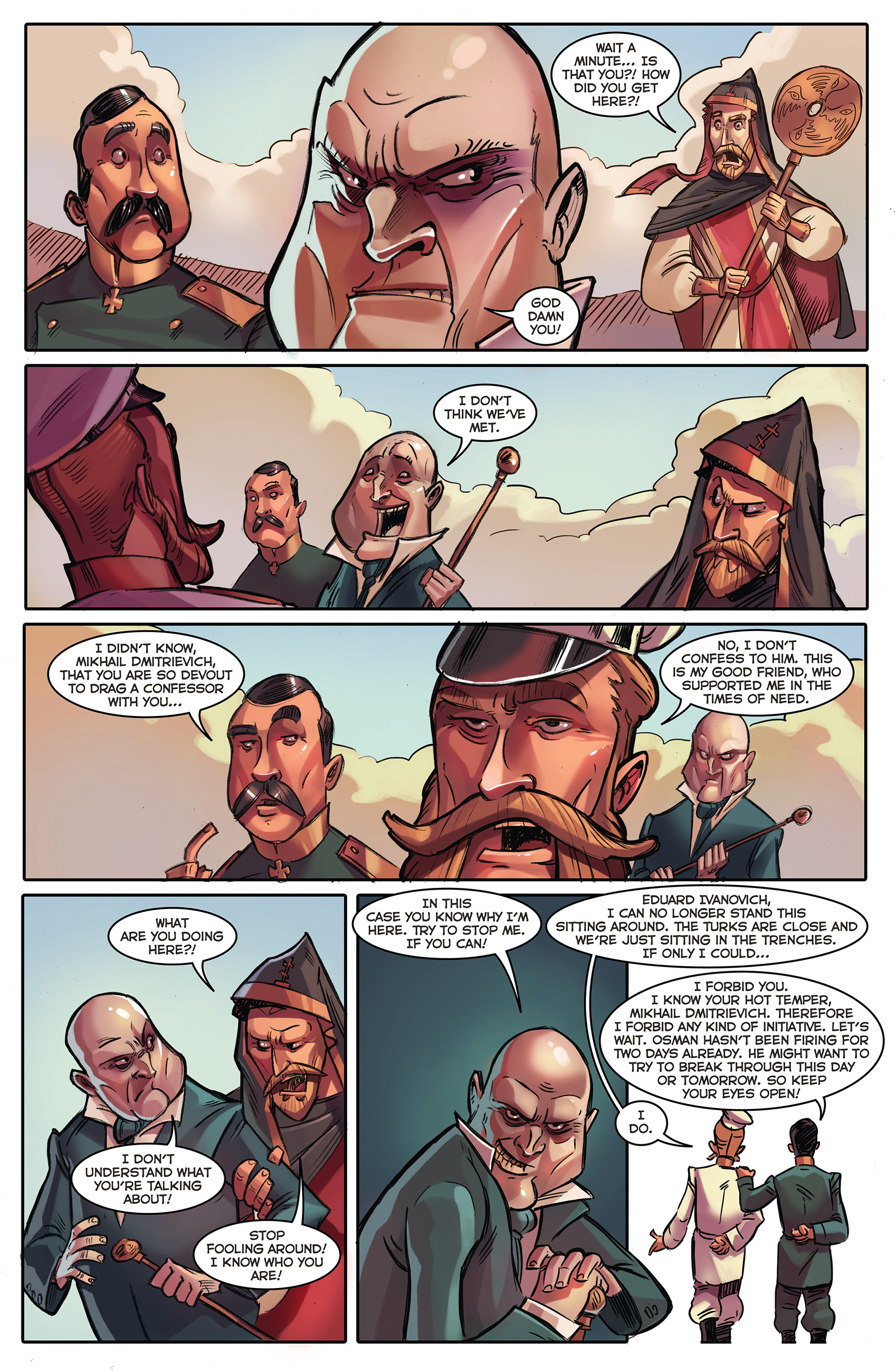 Read online Friar comic -  Issue #5 - 9