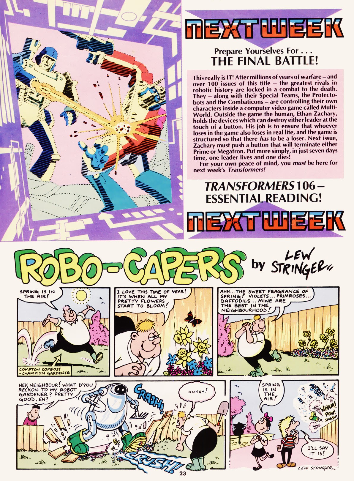 Read online The Transformers (UK) comic -  Issue #105 - 14
