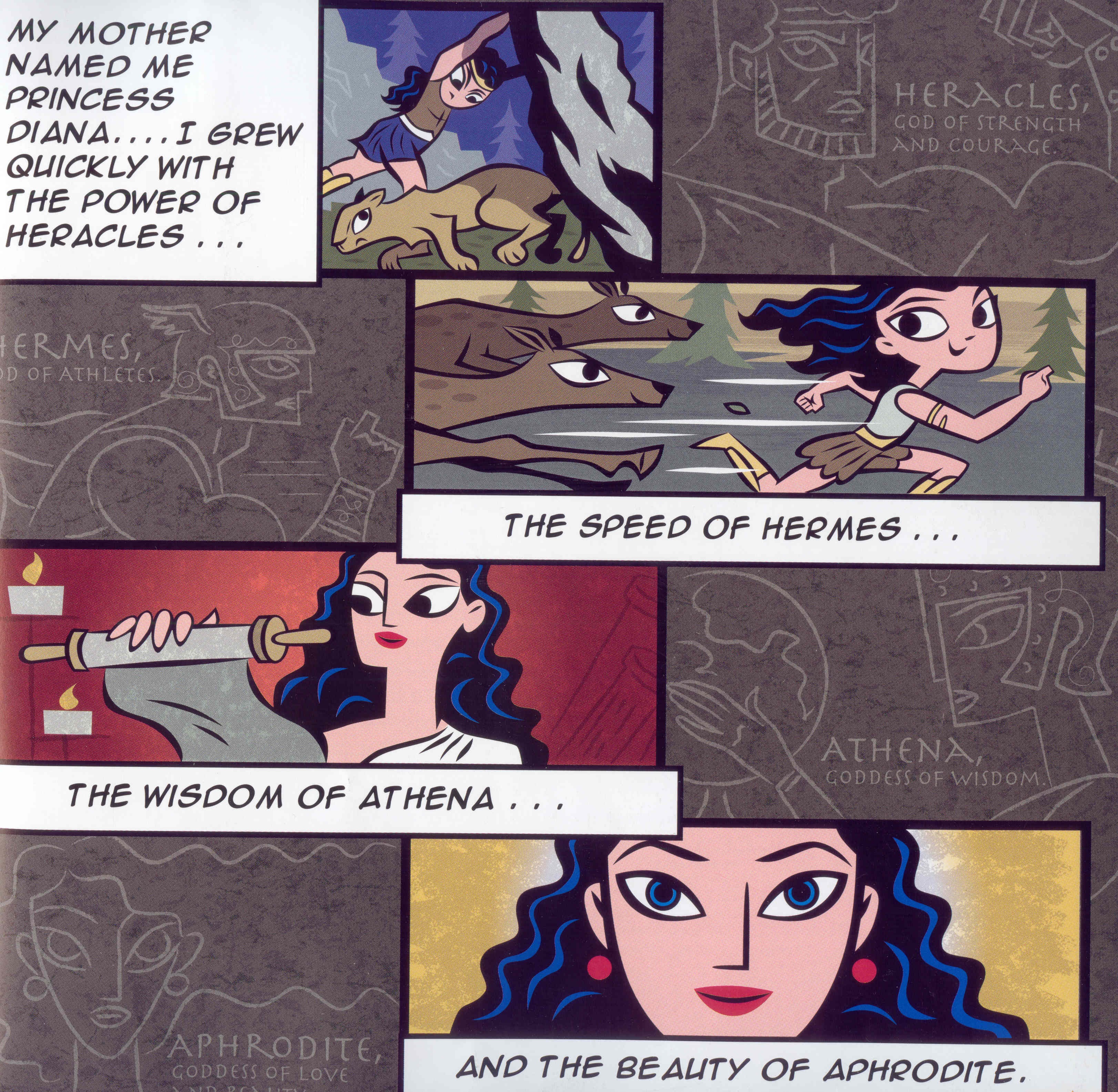 Read online Wonder Woman: The Story of the Amazon Princess comic -  Issue # Full - 17