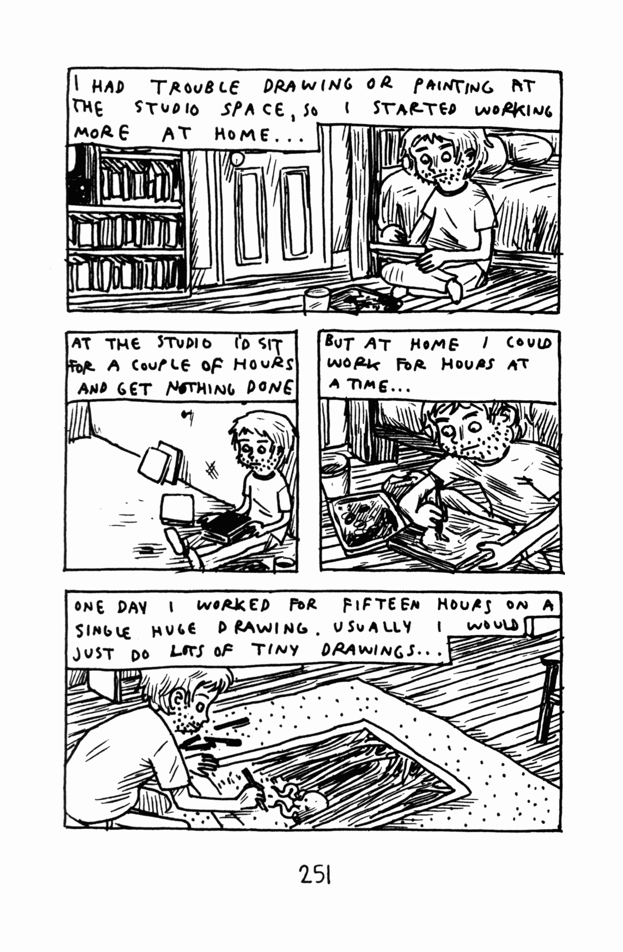 Read online Funny Misshapen Body: A Memoir comic -  Issue # TPB (Part 3) - 52