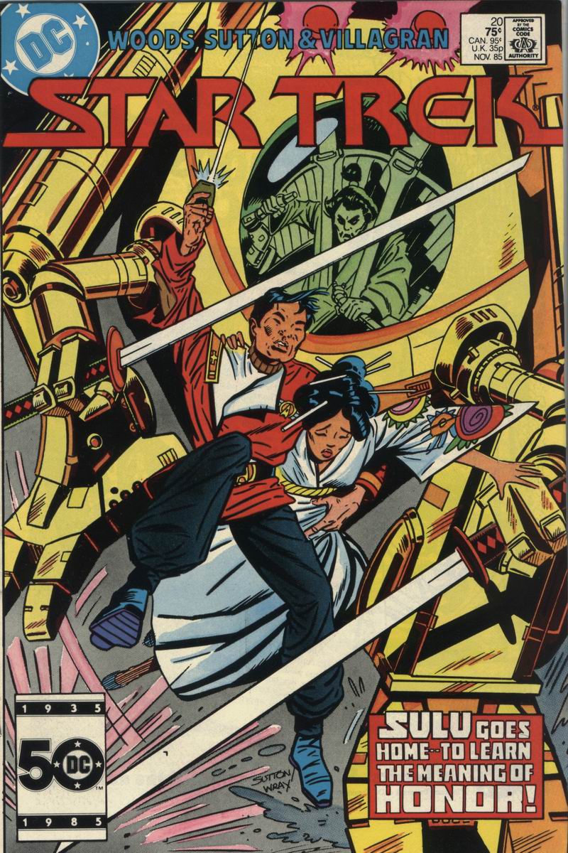 Read online Star Trek (1984) comic -  Issue #20 - 1