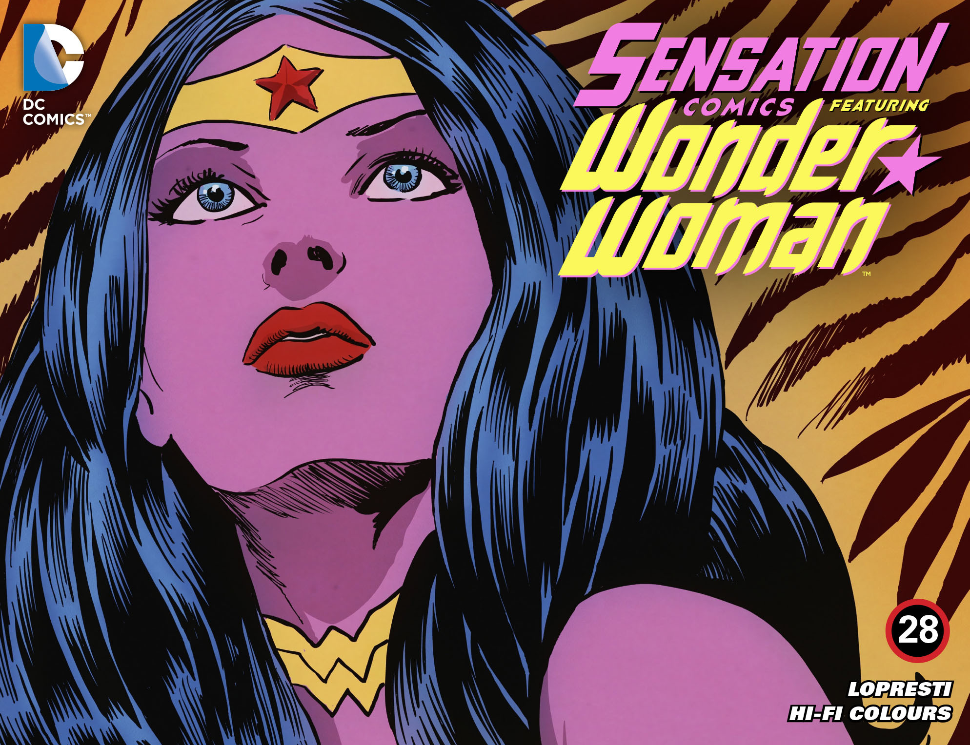 Read online Sensation Comics Featuring Wonder Woman comic -  Issue #28 - 1