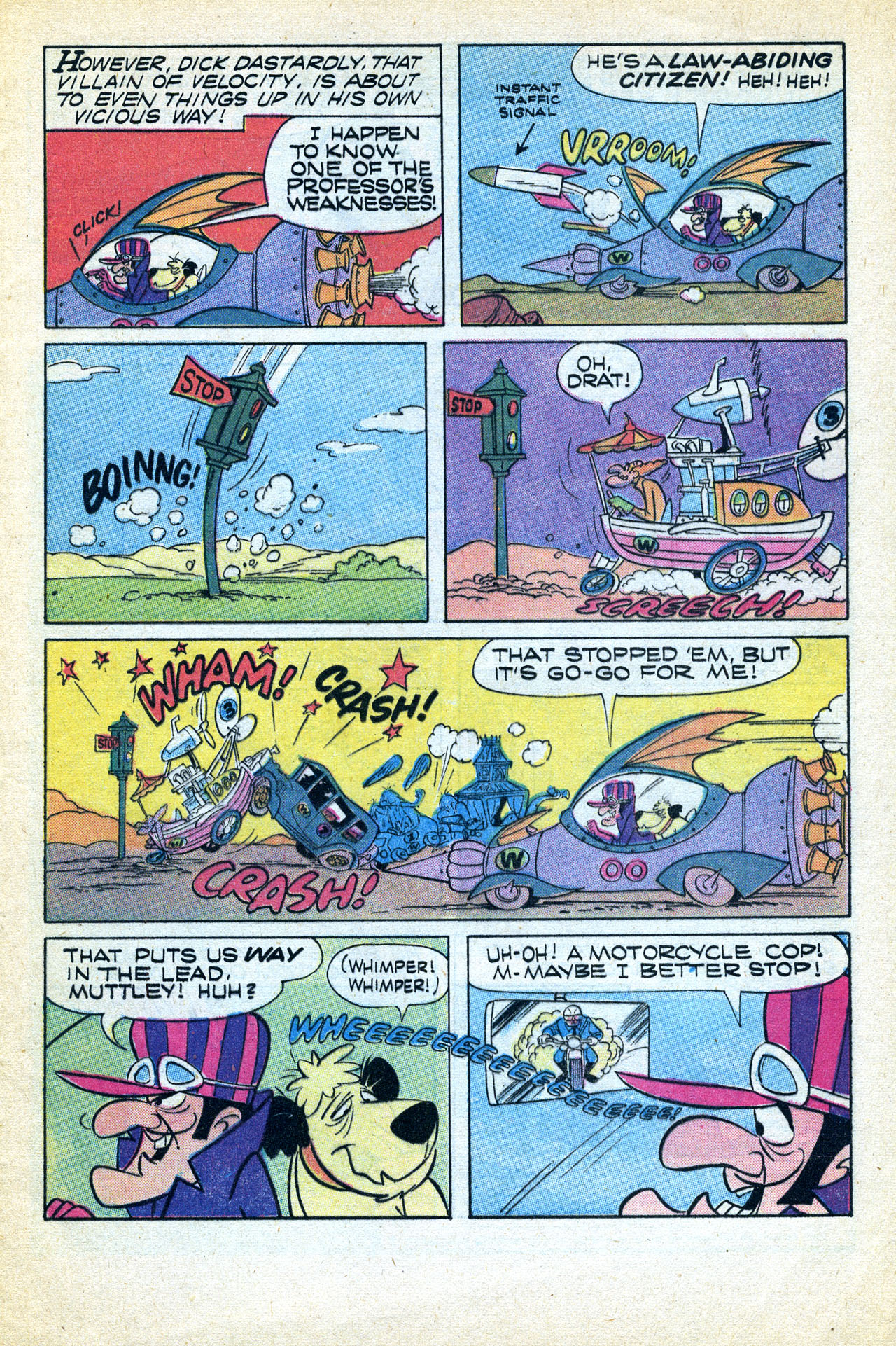 Read online Hanna-Barbera Wacky Races comic -  Issue #4 - 4